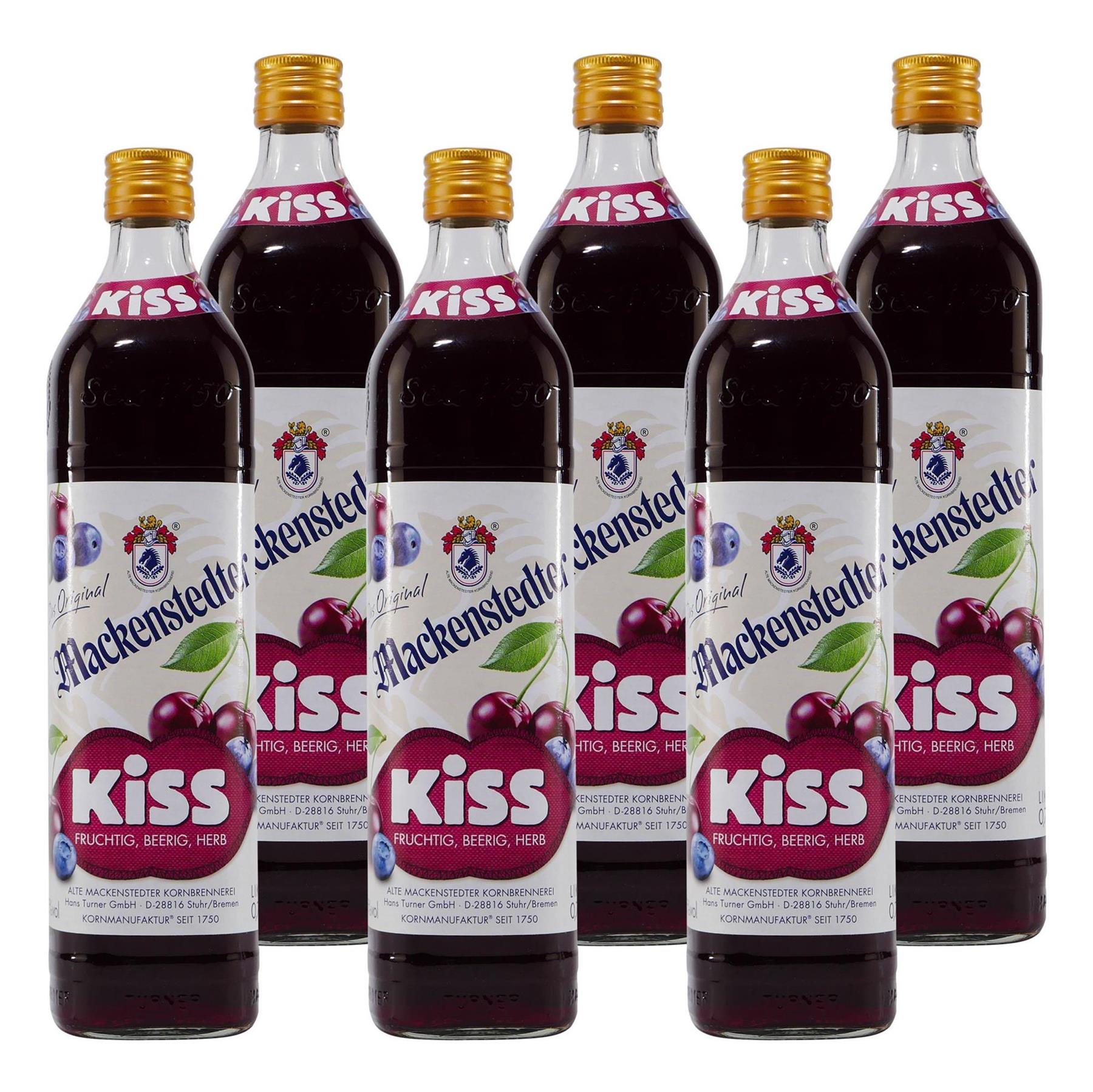 Mackenstedter Kiss Likör (6 x 0,7L)
