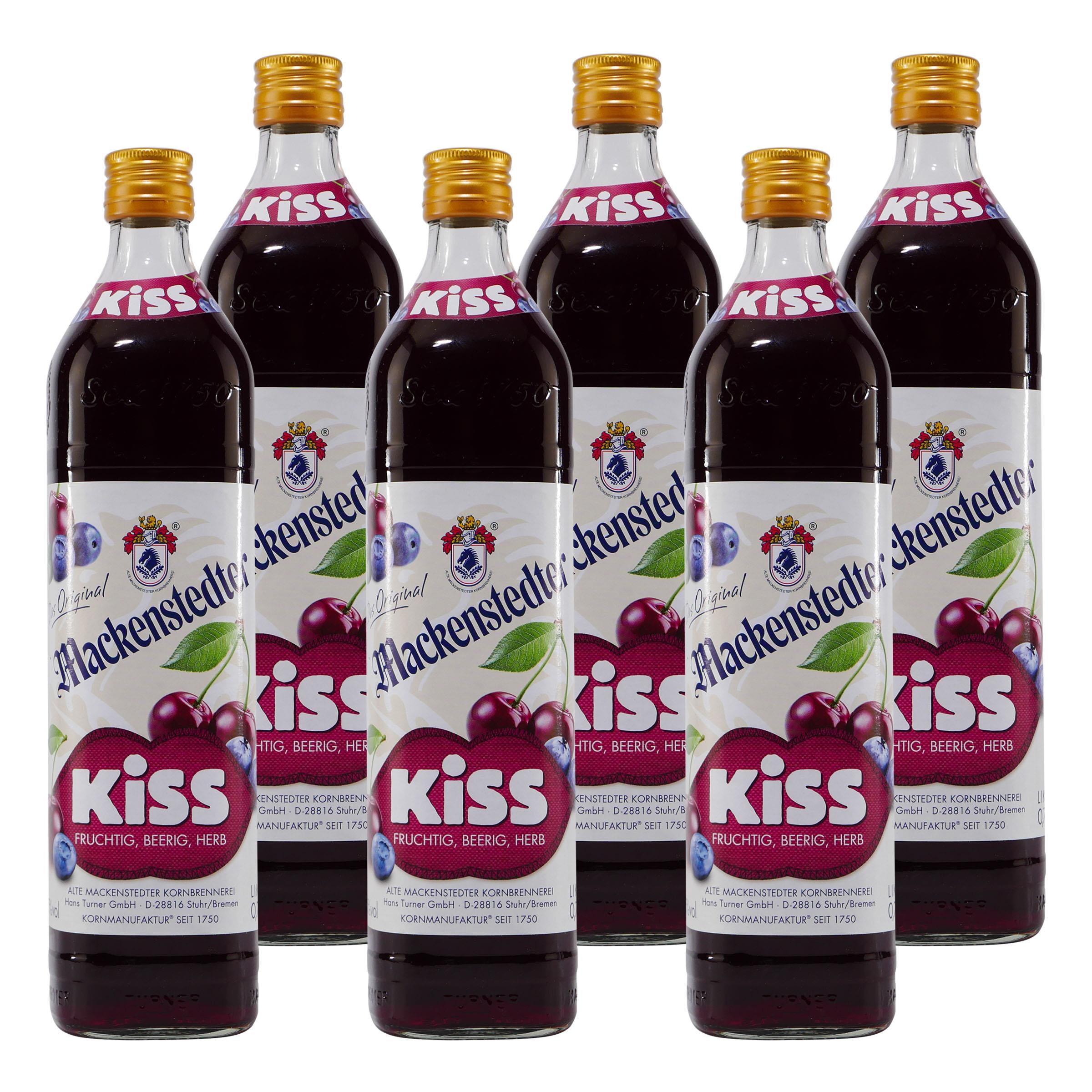 Mackenstedter Kiss Likör (6 x 0,7L)