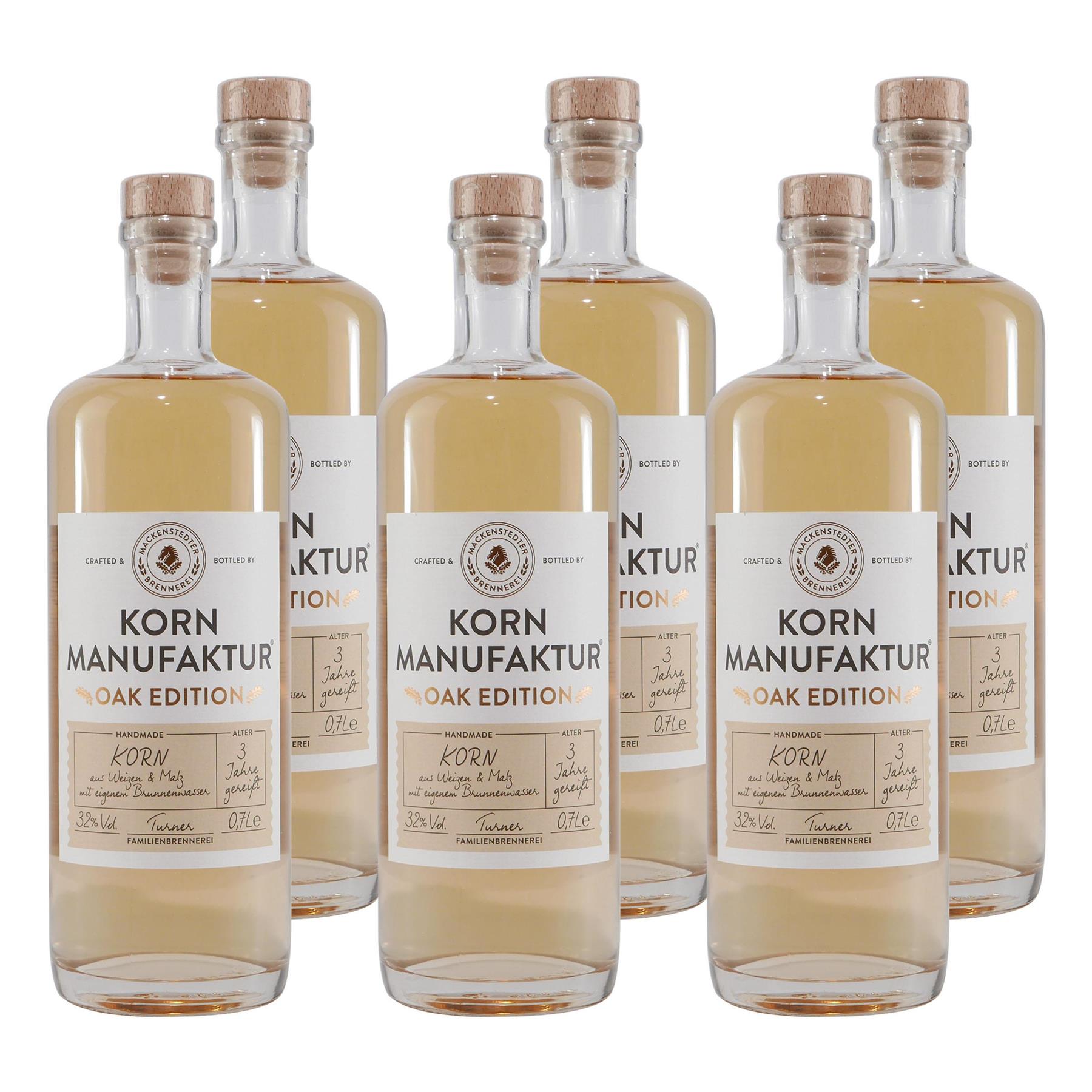 Mackenstedter Korn Manufaktur Oak Edition (6 x 0,7L)