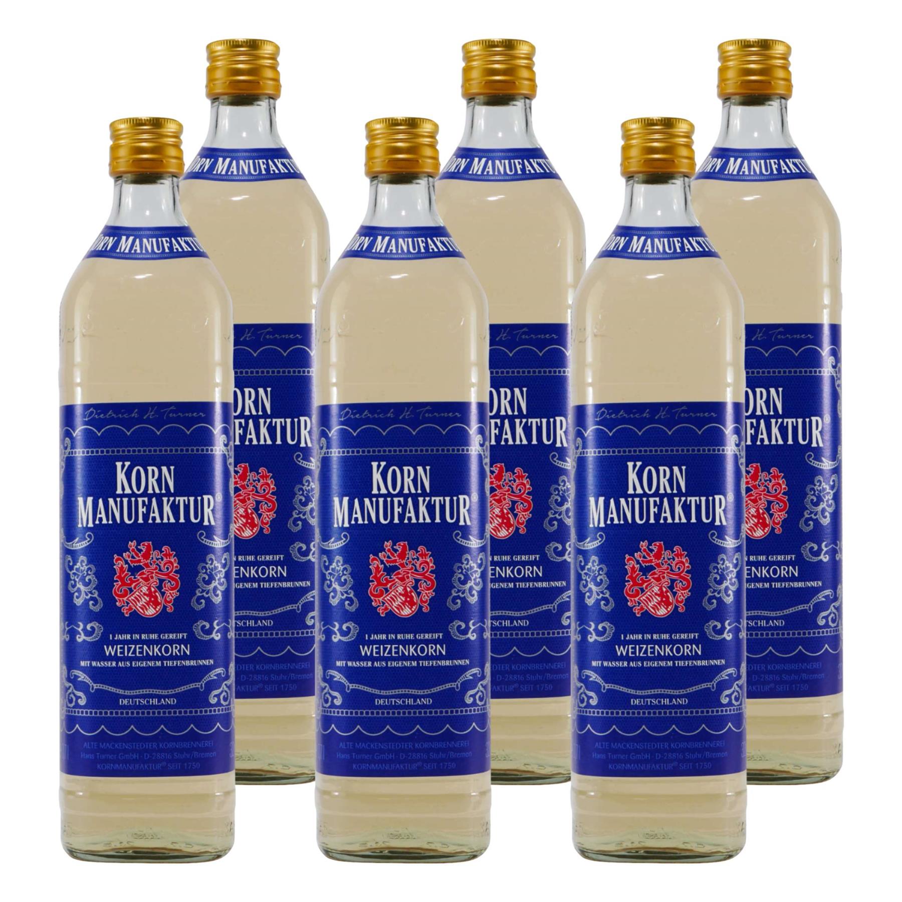Mackenstedter Korn Manufaktur Weizenkorn (6 x 0,7L)