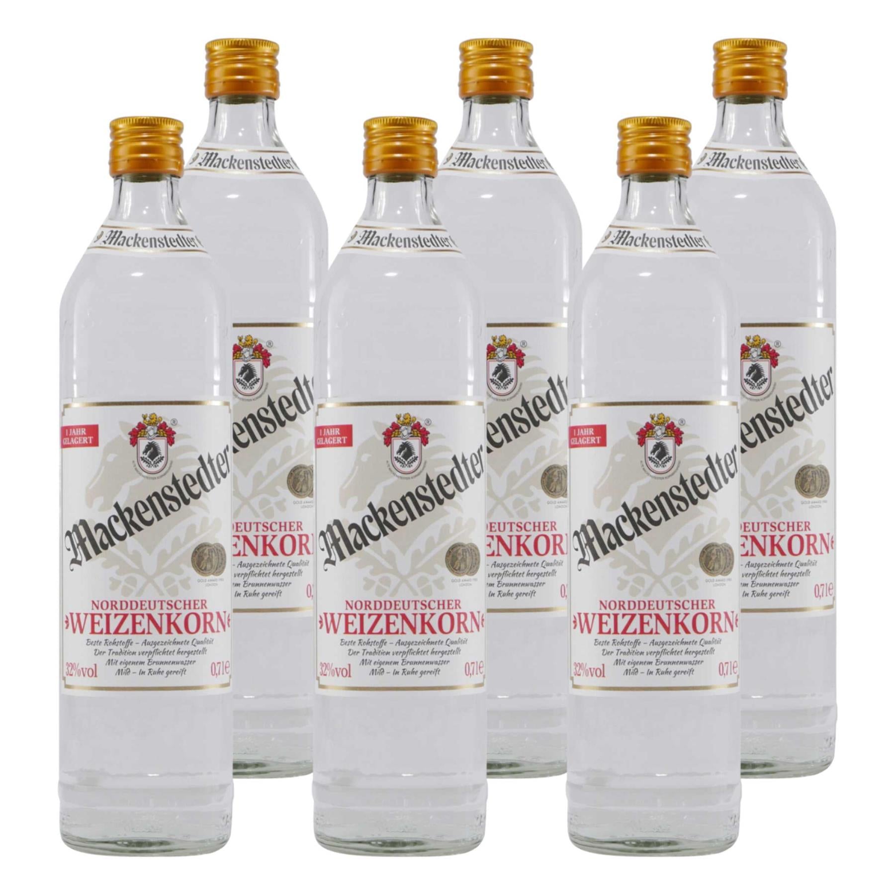Mackenstedter Norddeutscher Weizenkorn (6 x 0,7L)