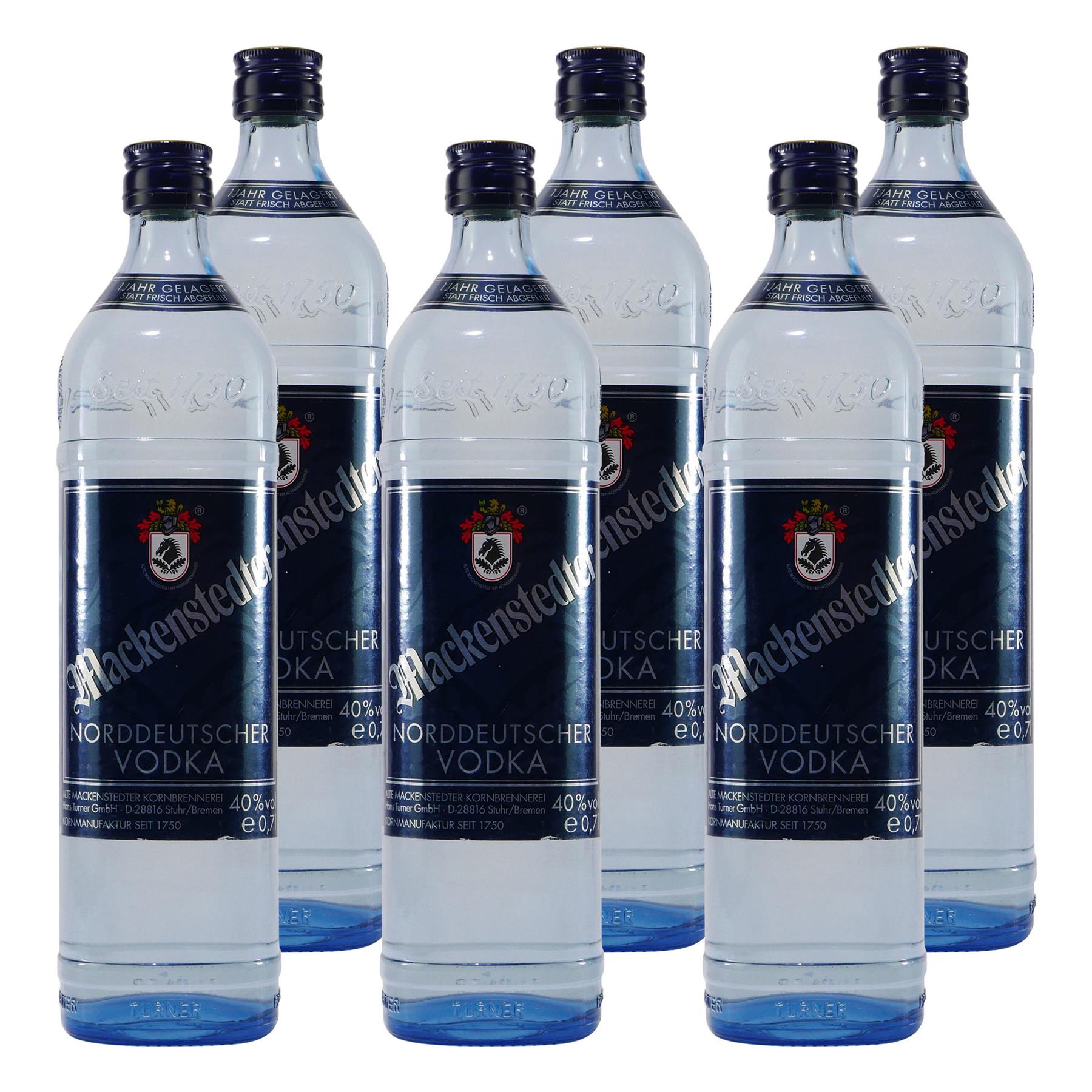 Mackenstedter Norddeutscher Vodka (6 x 0,7L)