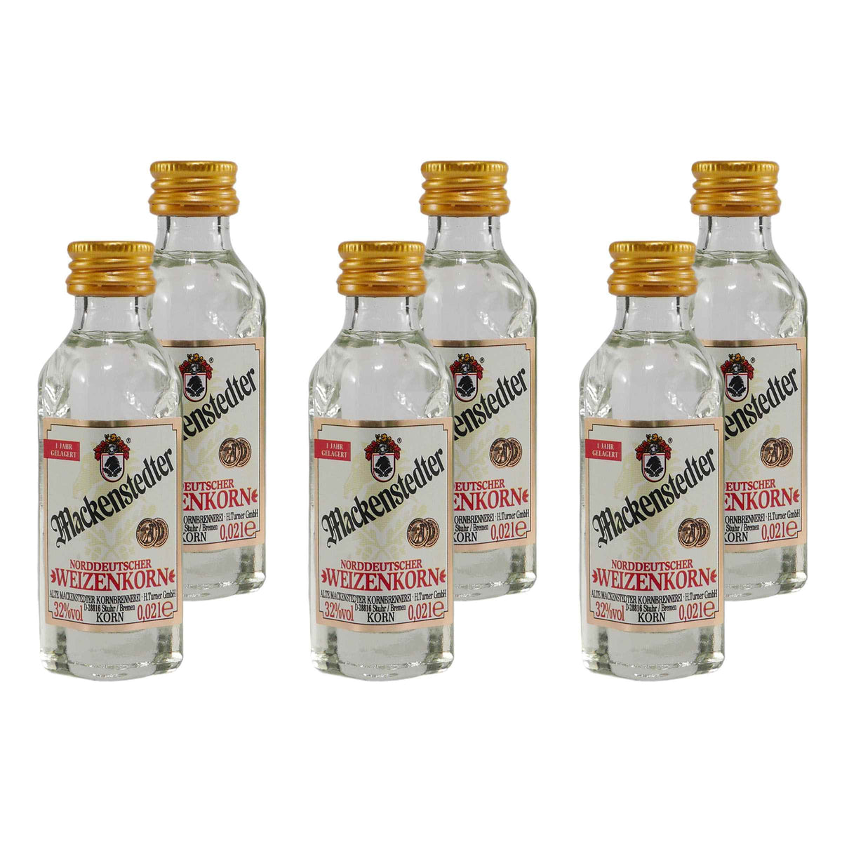 Mackenstedter Norddeutscher Weizenkorn (25 x 0,02L)