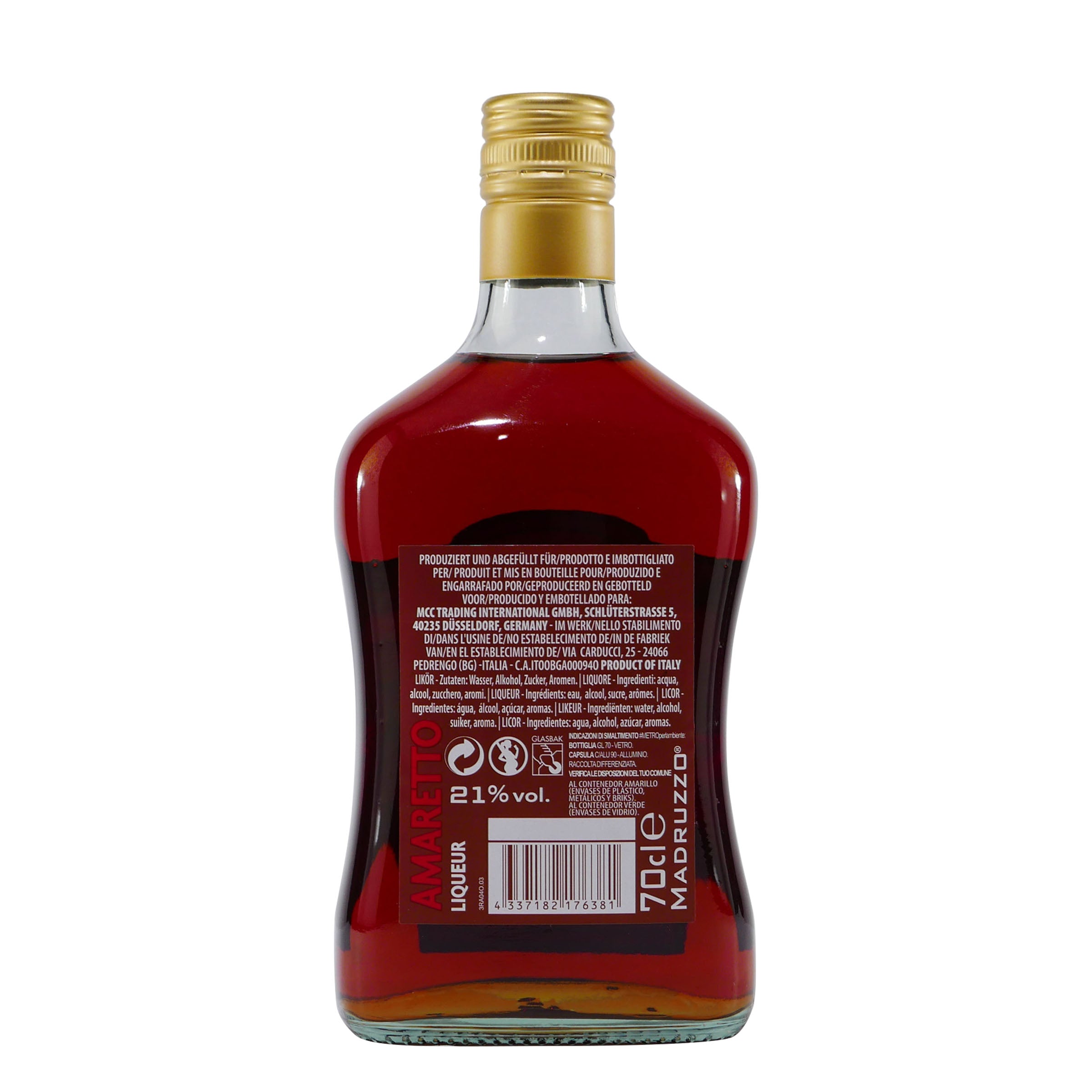 Madruzzo Amaretto Likör (6 x 0,7L)