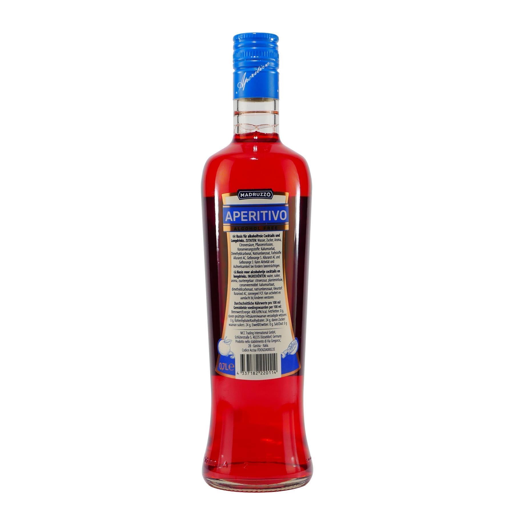 Madruzzo Aperitivo -alkoholfrei- mit Geschenk-Holzkiste