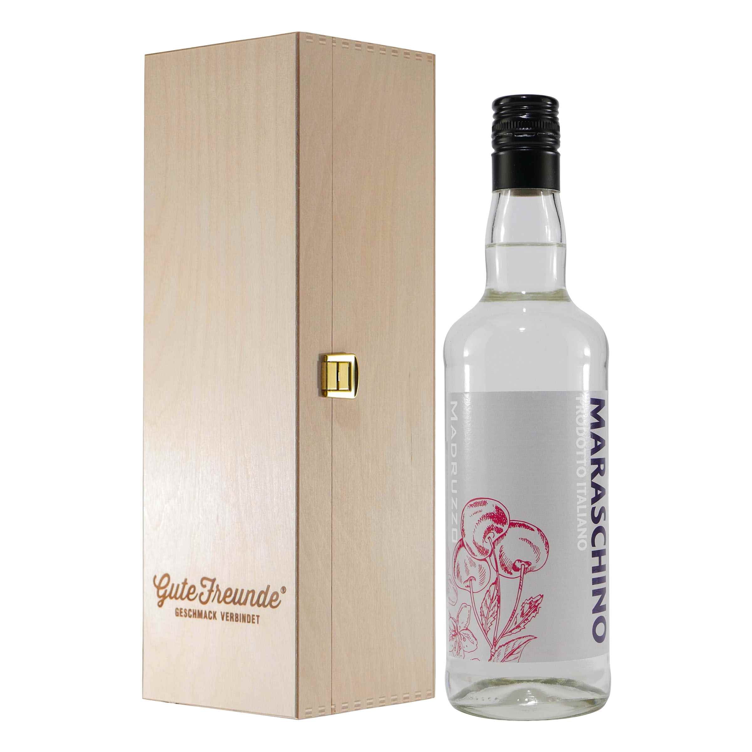 Madruzzo Maraschino mit Geschenk-Holzkiste