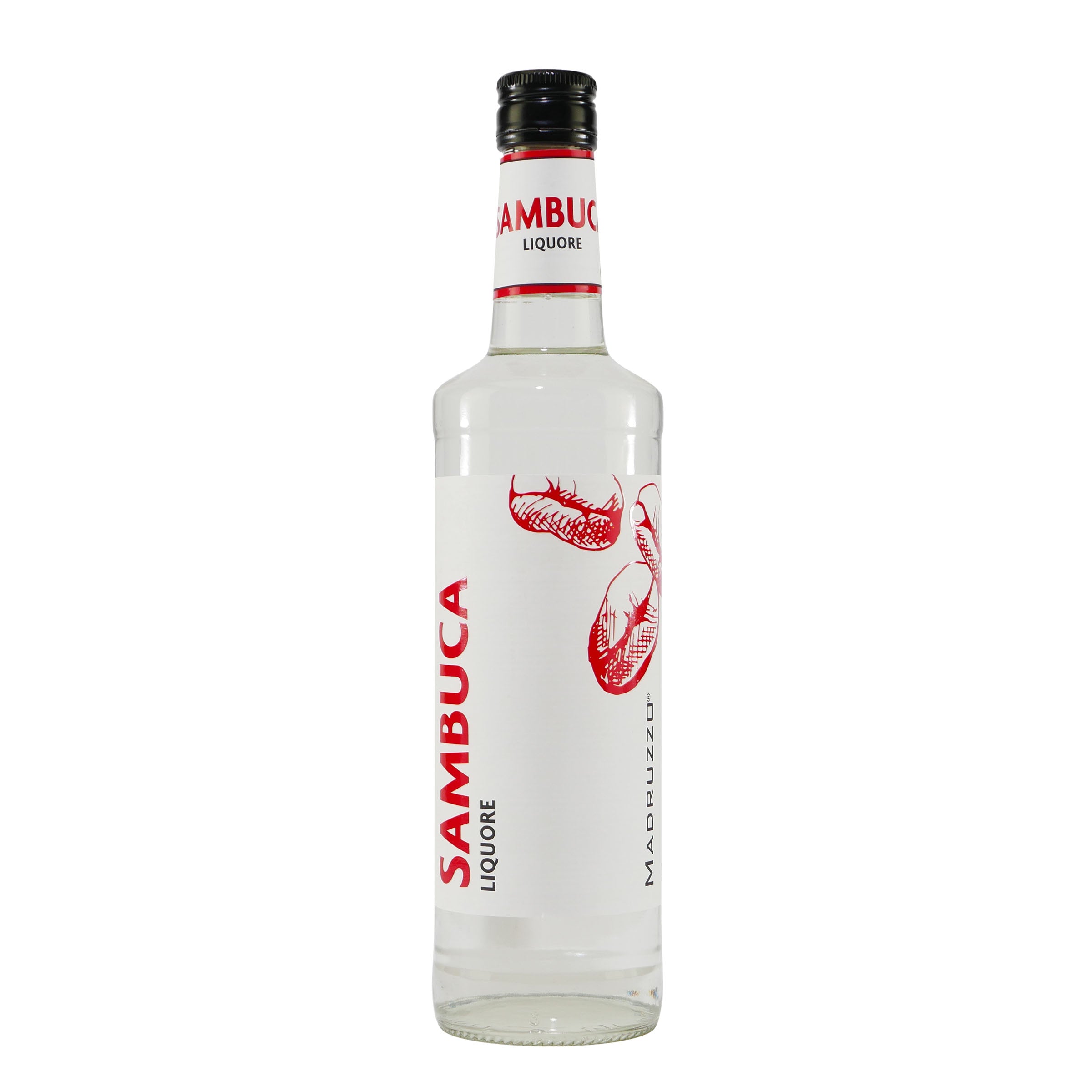 Madruzzo Sambuca Liquore 0,7L mit Geschenk-Holzkiste