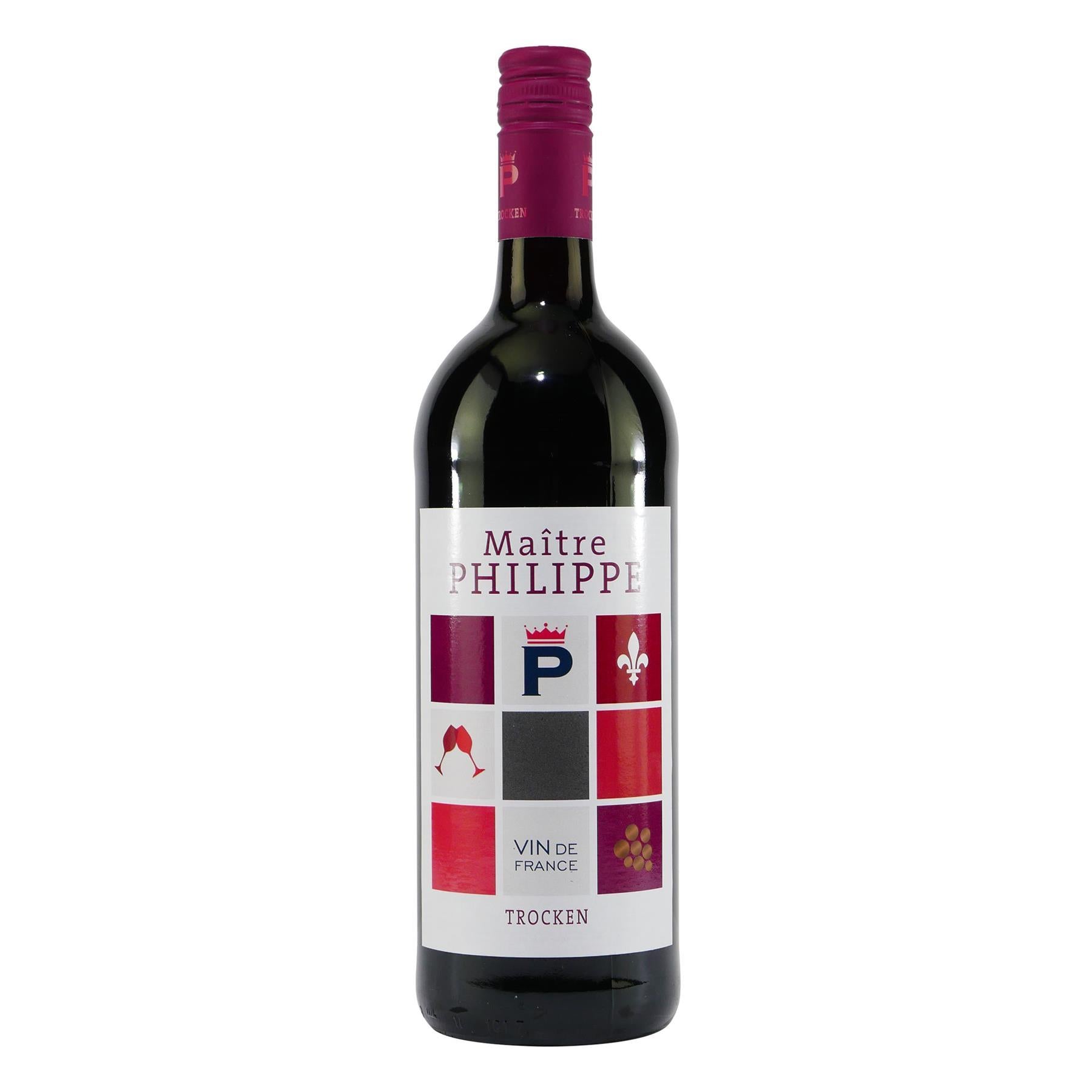 Maitre Philippe Rotwein -trocken- (6 x 1,0L)