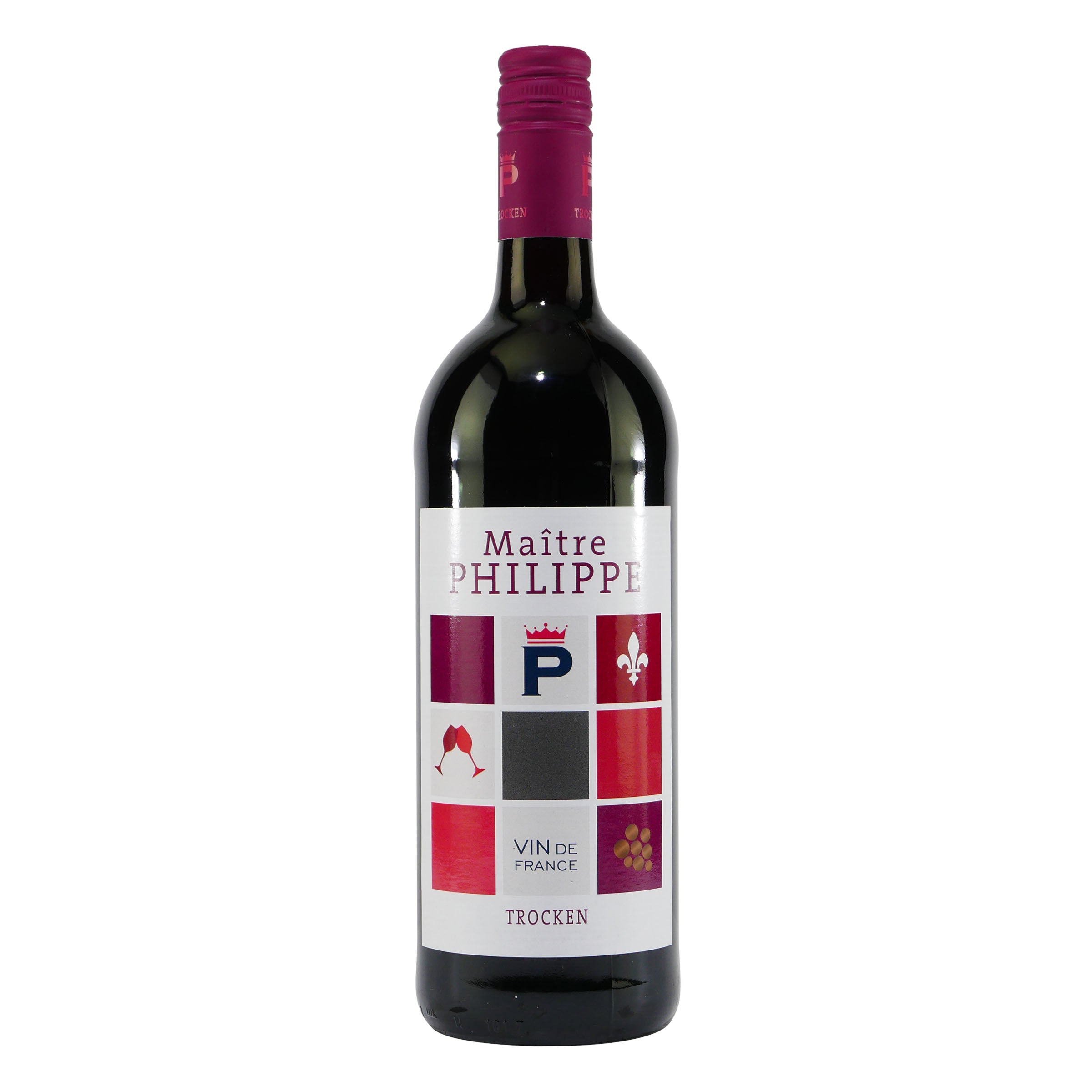 Maitre Philippe Rotwein -trocken- (6 x 1,0L)