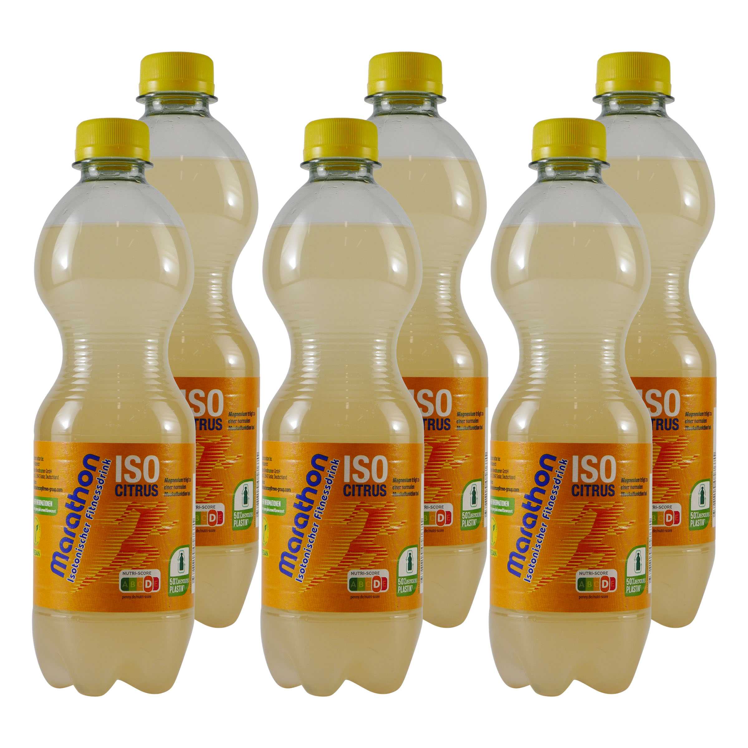 Marathon ISO Fitnessdrink Citrus (9 x 0,5L) EINWEG