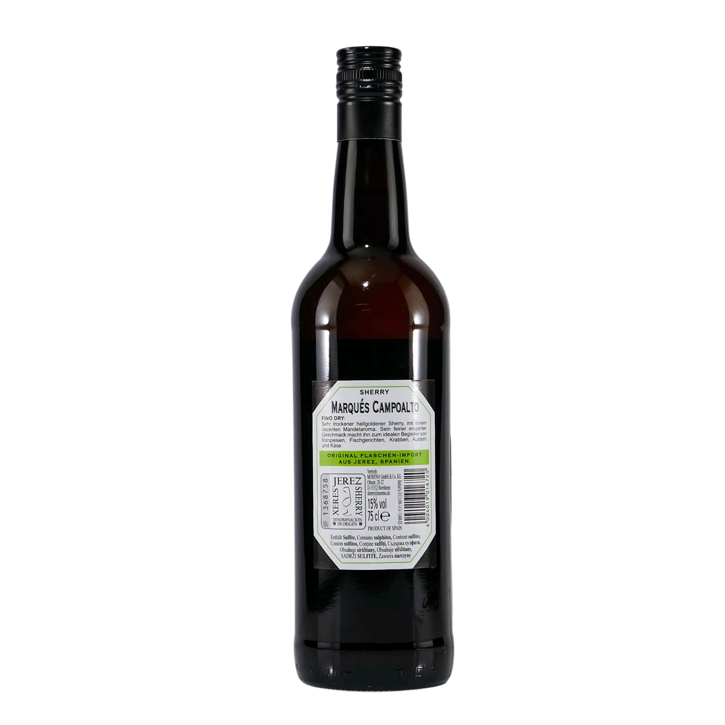 Marqués Campoalto Sherry Fino Dry