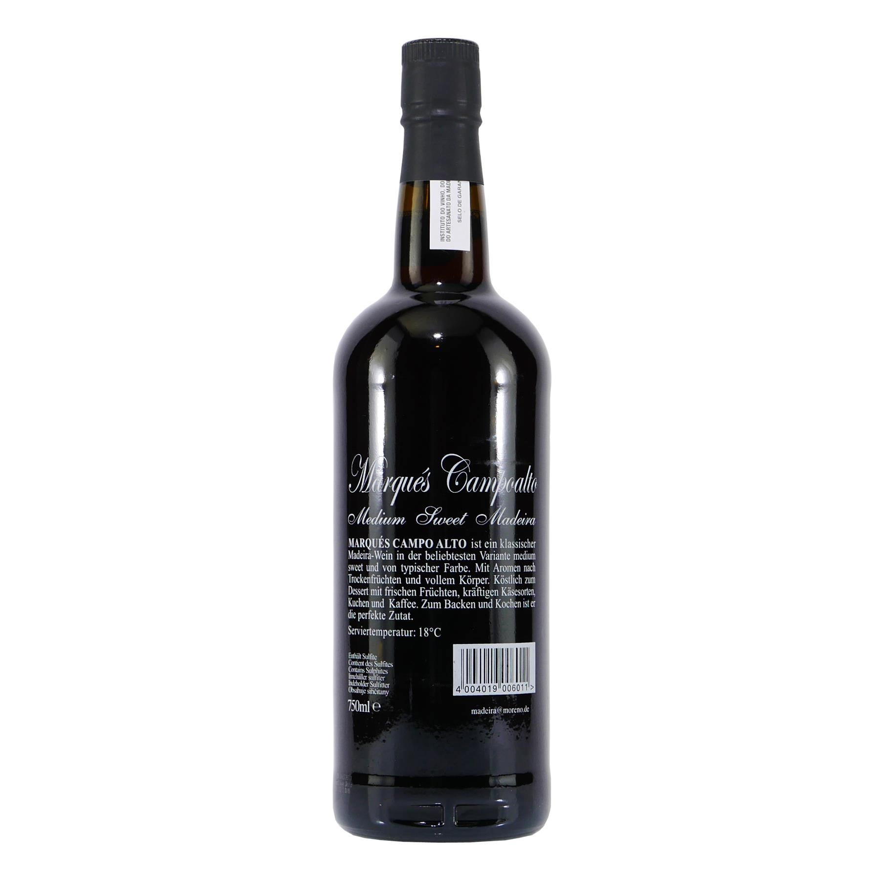Marqués Campoalto Henriques Medium Sweet Madeira