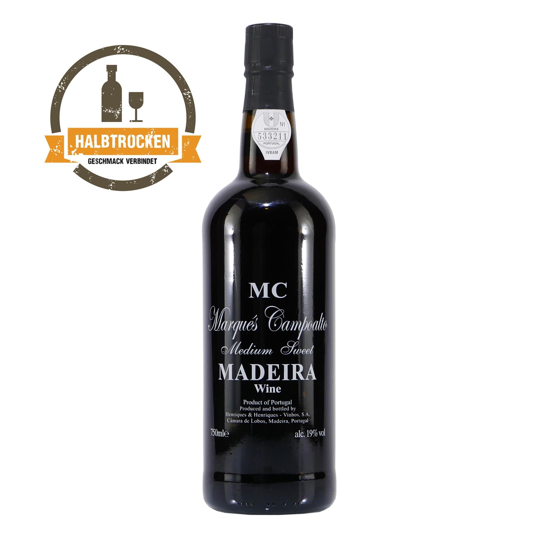Marqués Campoalto Henriques Medium Sweet Madeira
