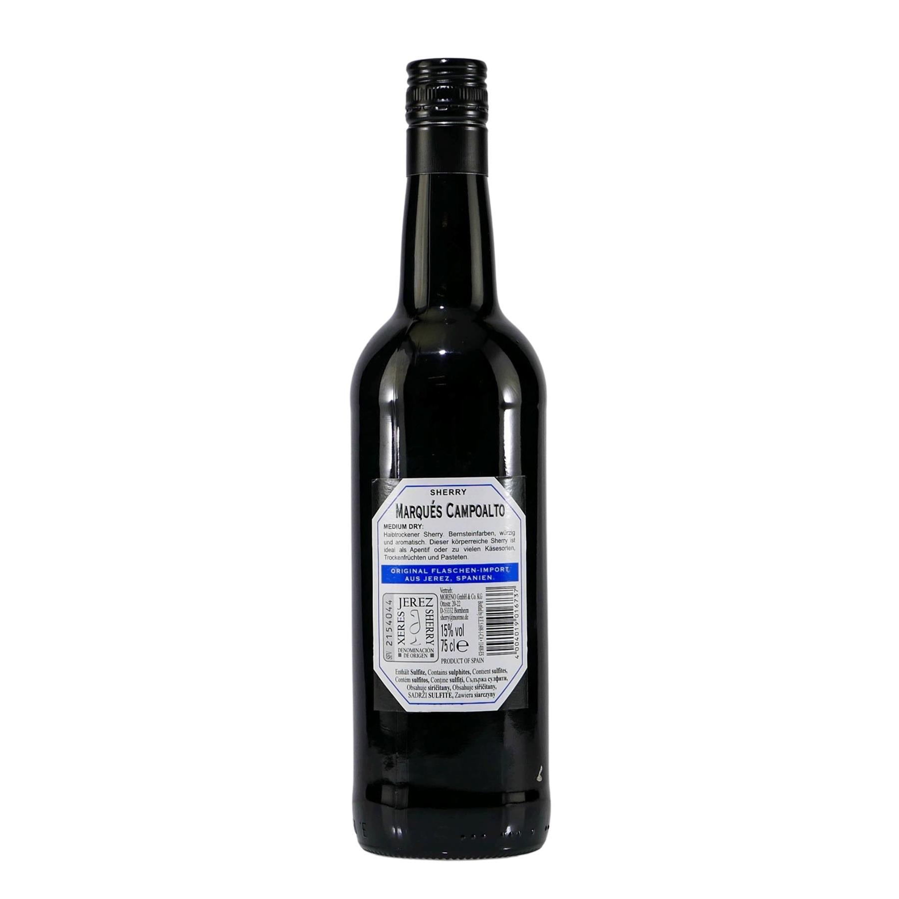 Marqués Campoalto Sherry -Medium Dry- (6 x 0,75L)