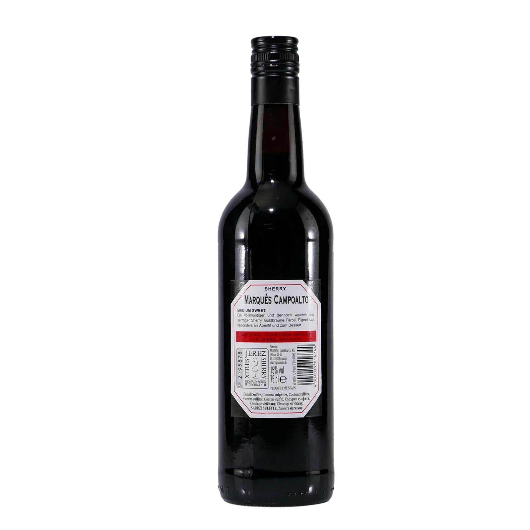 Marqués Campoalto Sherry -Medium Sweet- (6 x 0,75L)