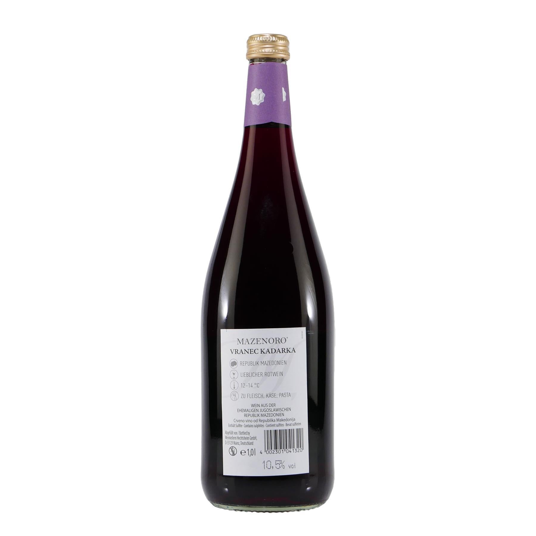Mazenoro Vranec Kadarka Lieblich (6 x 1,0L)