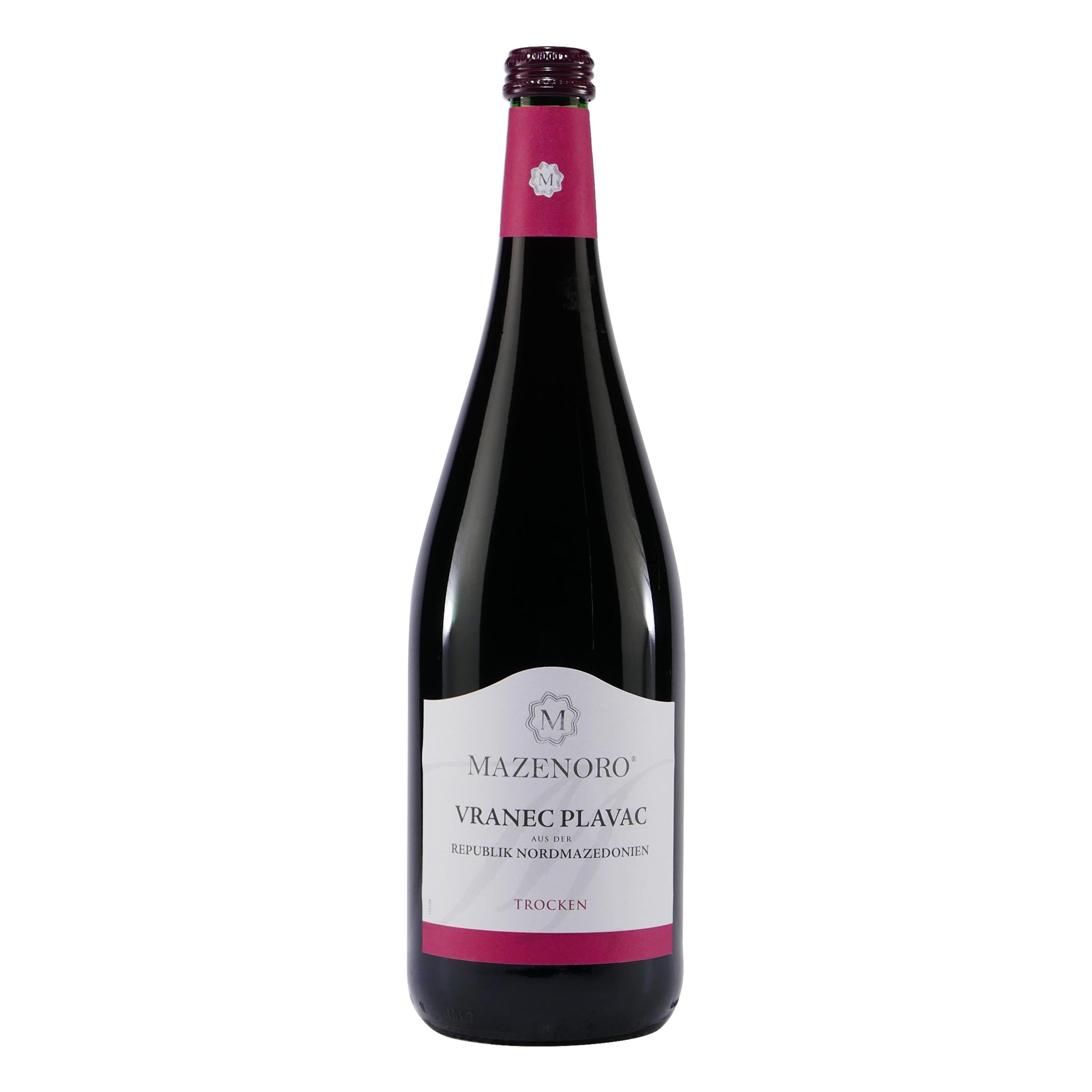 Mazenoro Vranec Plavac Rotwein -trocken- (6 x 1,0L)