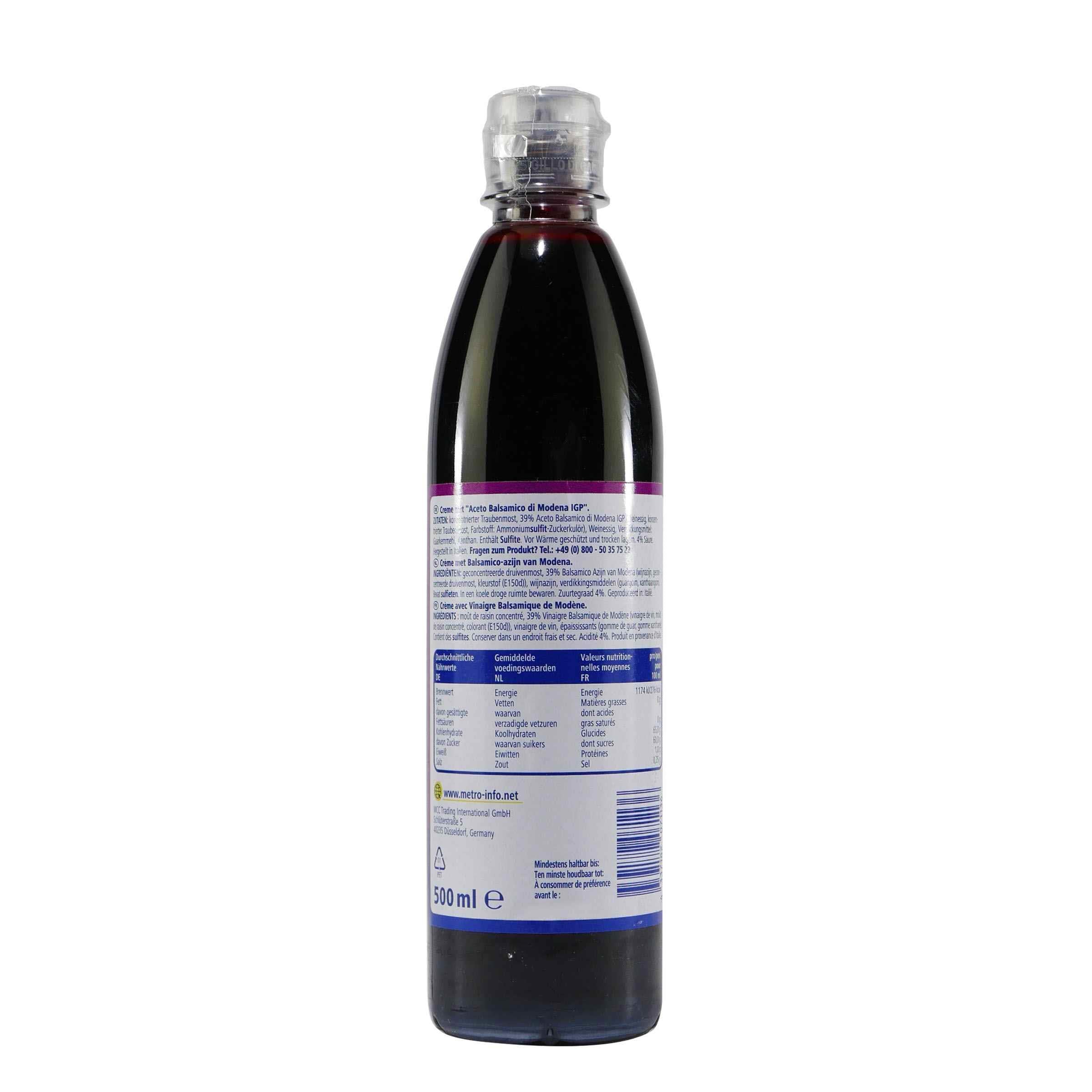 M.C. Aceto Balsamico di Modena Crema IGP (12 x 0,5L)