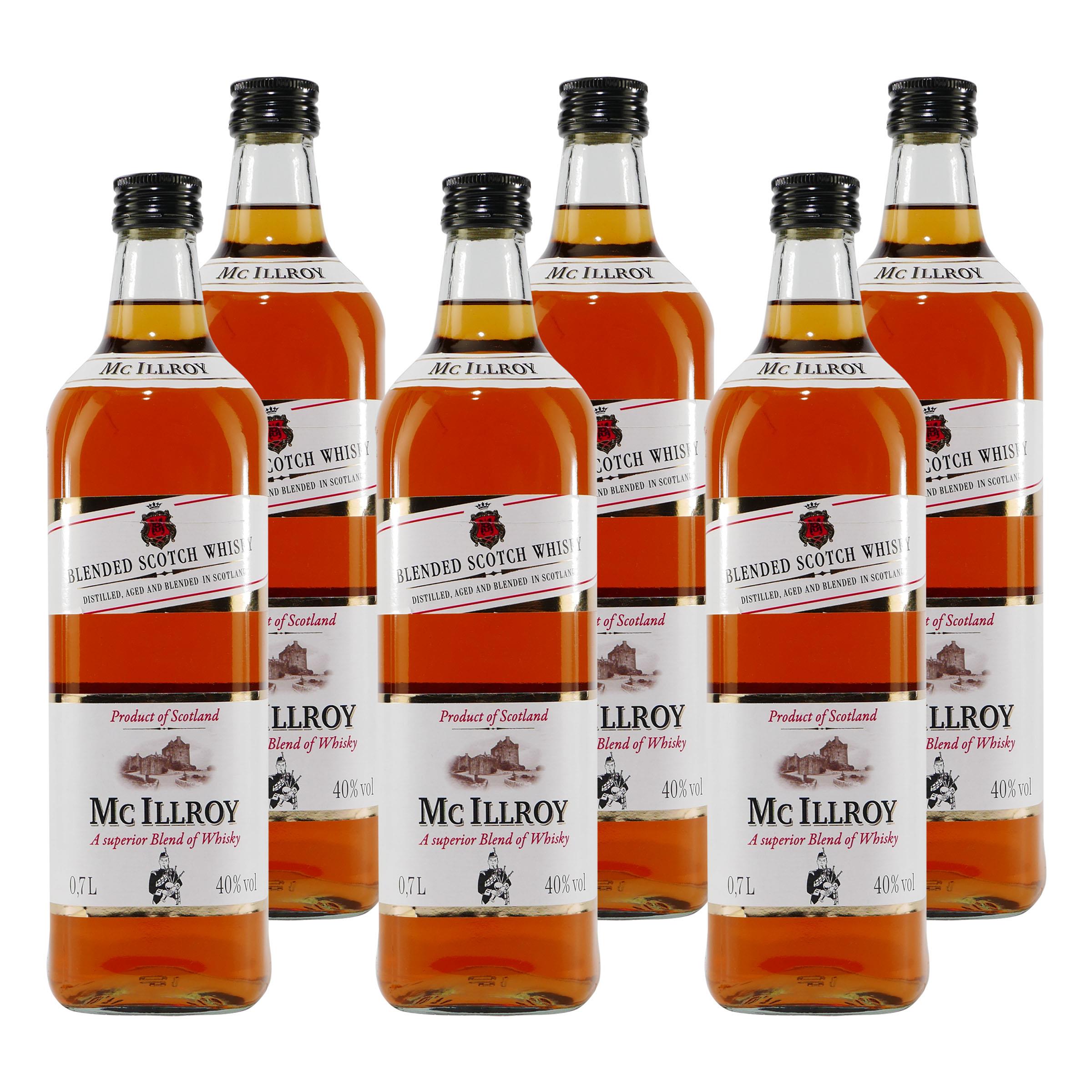 Mc Illroy Blended Scotch Whisky (6 x 0,7L)