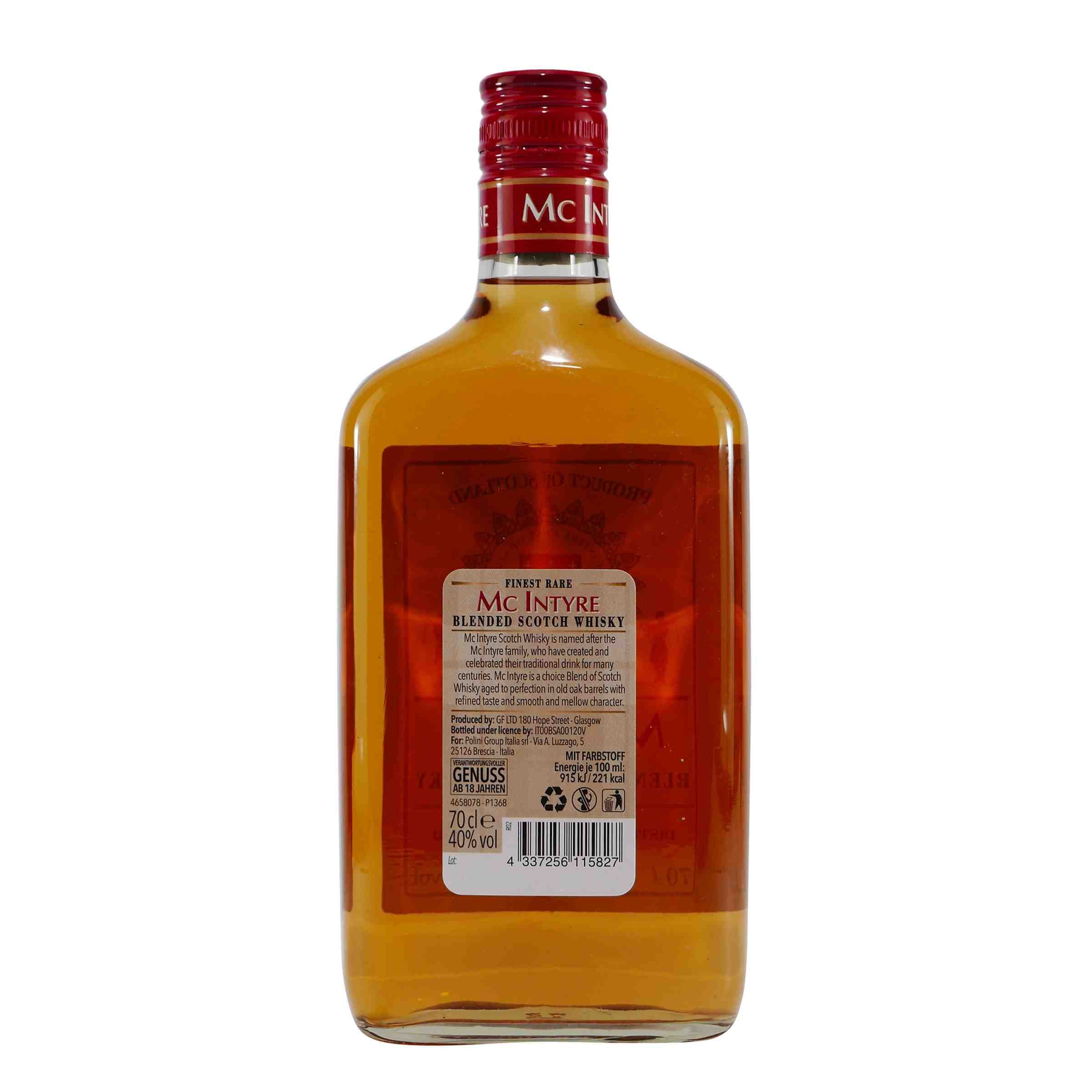 Mc Intyre Blended Scotch Whisky mit Geschenk-Holzkiste