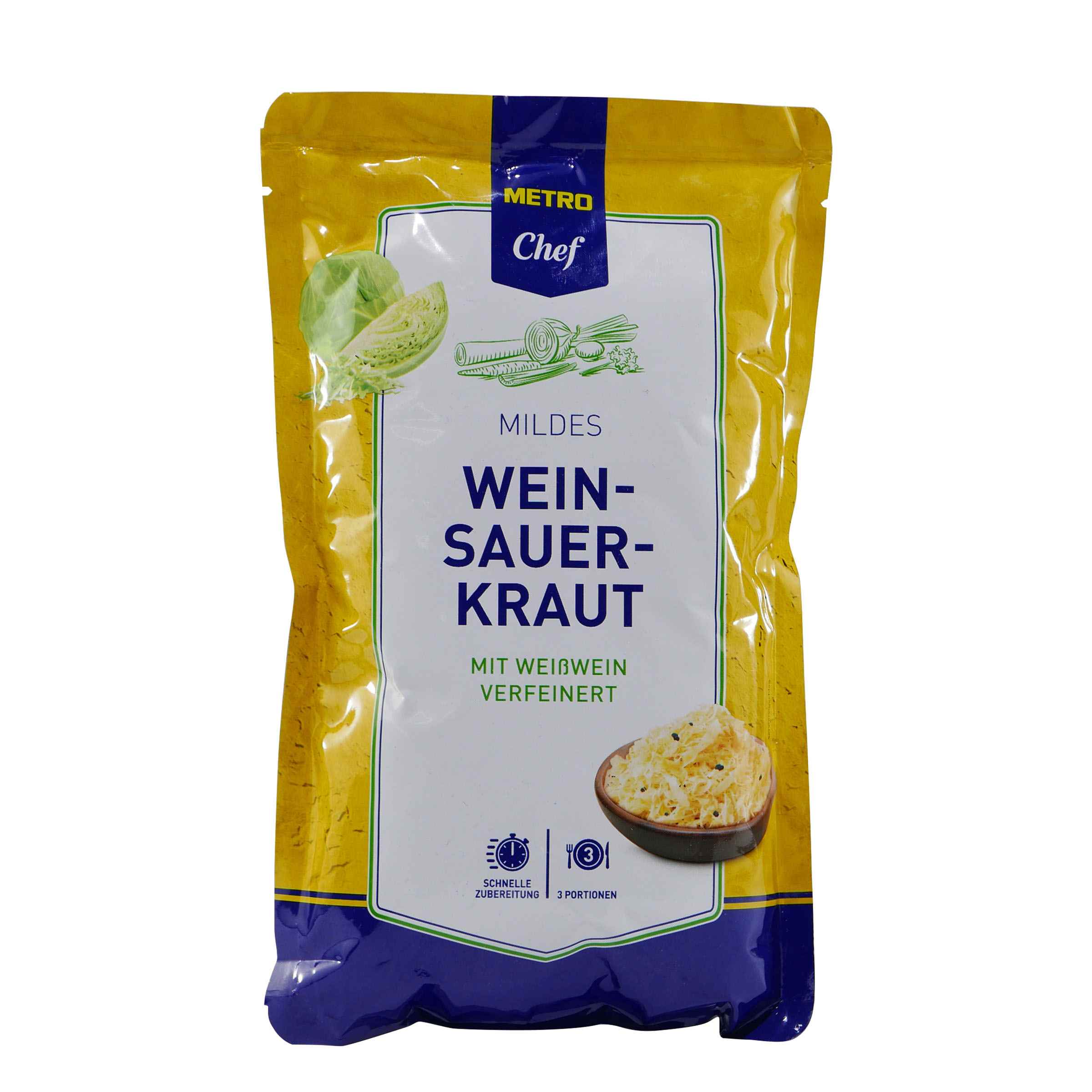 M.C. Mildes Weinsauerkraut (20 x 0,52KG)