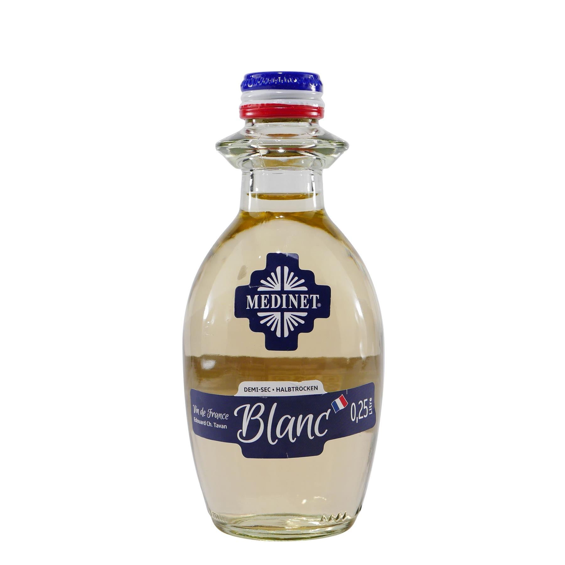 Medinet Weißwein -halbtrocken- (12 x 0,25L)