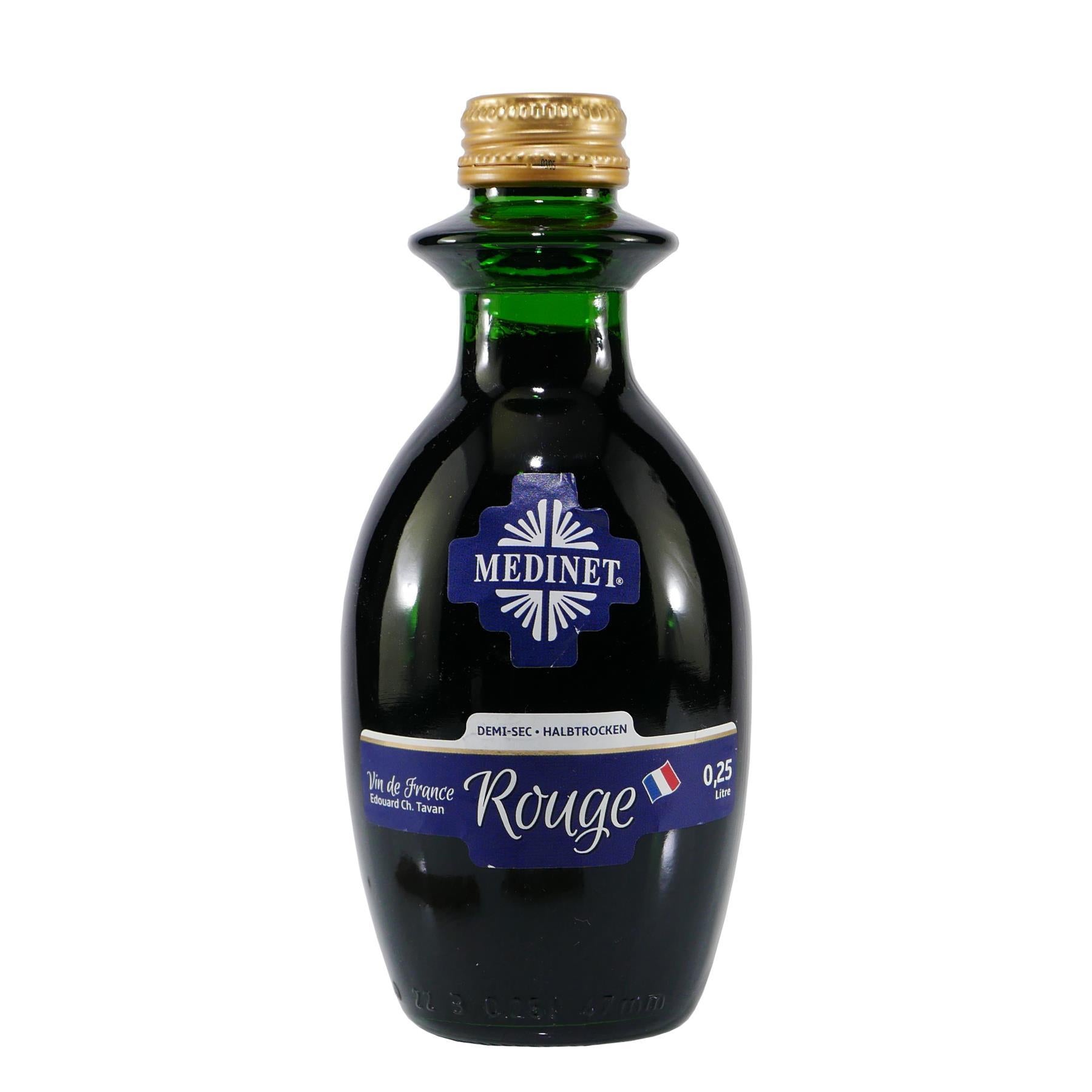 MEDINET Rotwein -halbtrocken- (12 x 0,25L)