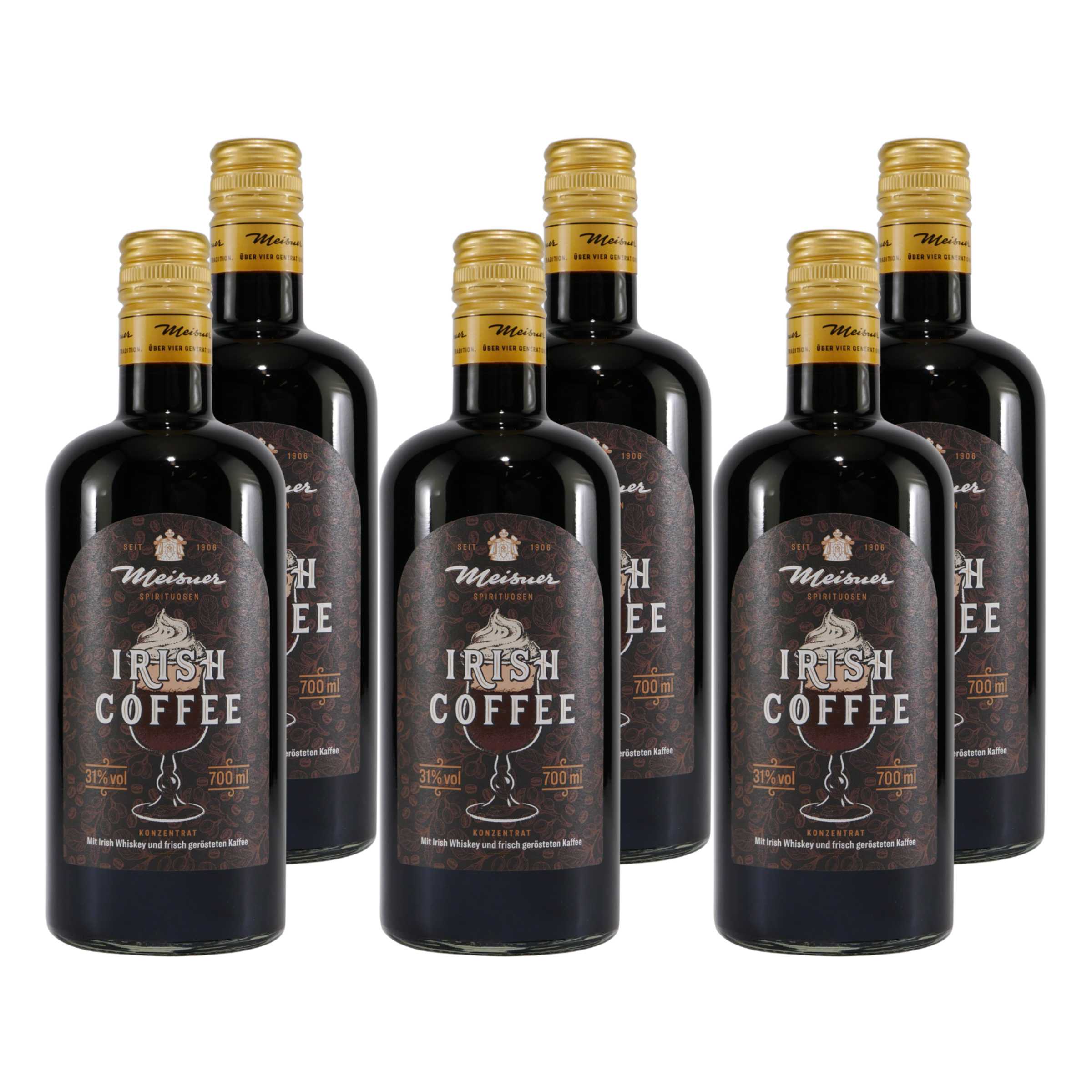 Meisner Irish Coffee Konzentrat (6 x 0,7L)