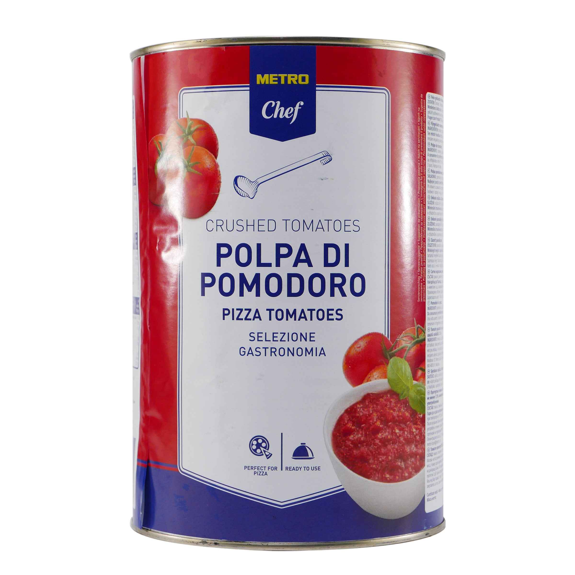 M.C. Pizza Tomaten -fein gehackt- 4,05KG