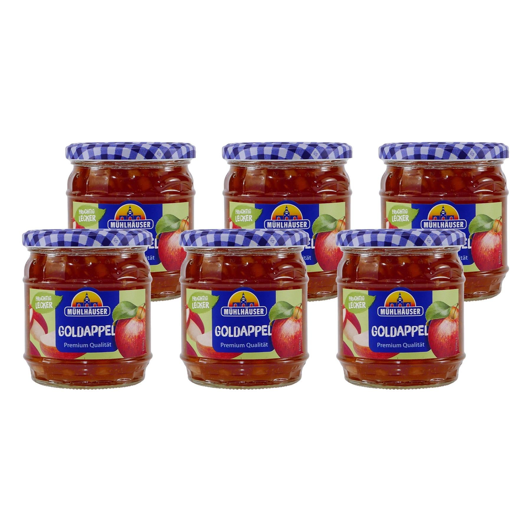 Mühlhäuser Goldapfel Konfitüre (8 x 0,45 Kg)