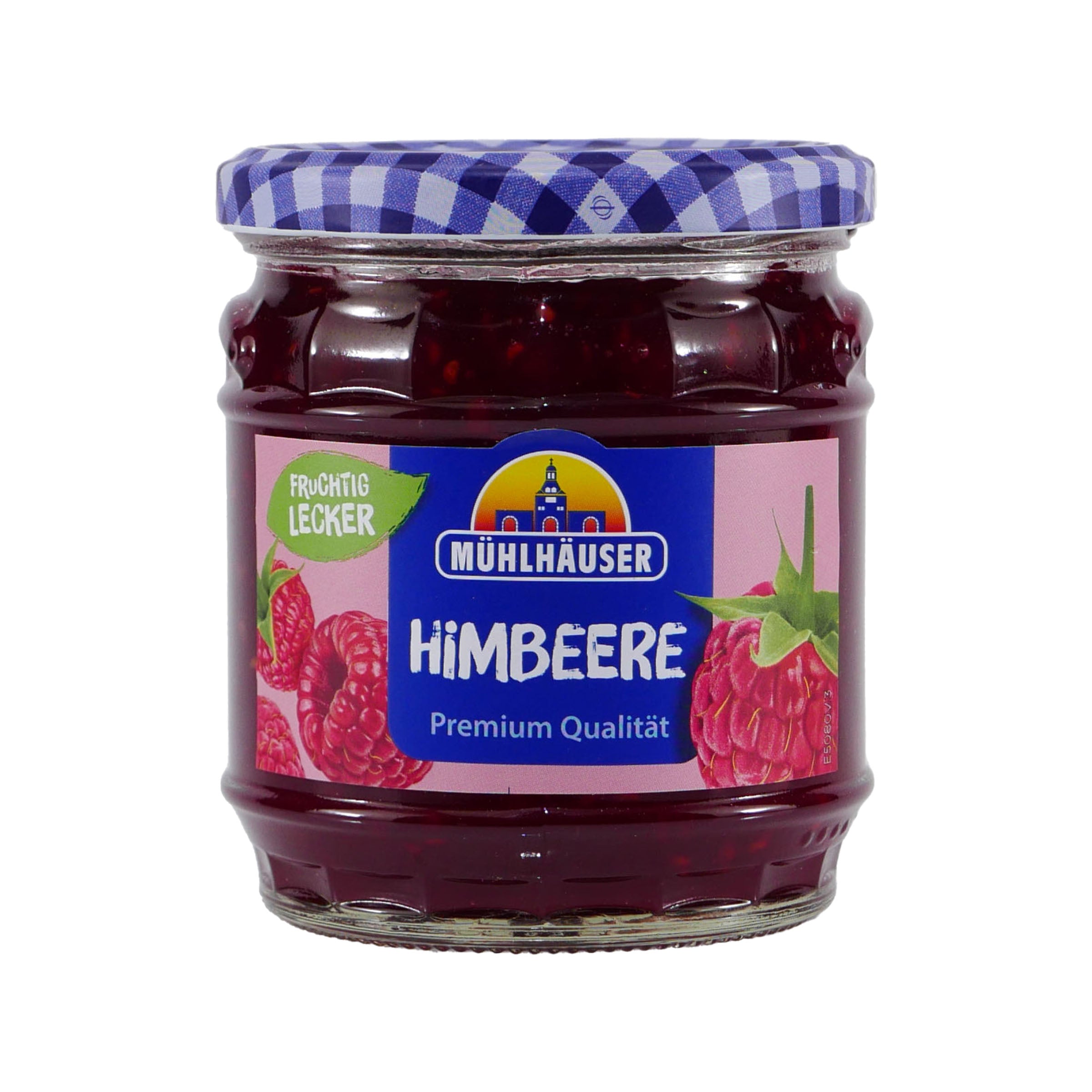 Mühlhäuser Himbeer Konfitüre (8 x 0,45 Kg)