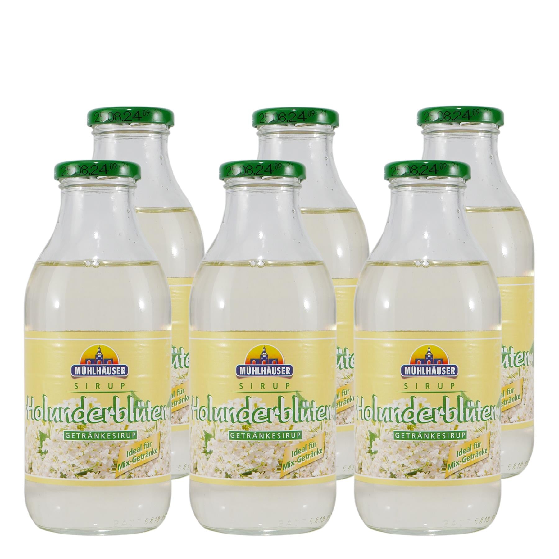 Mühlhäuser Holunderblüten Getränkesirup (12 x 0,5L)