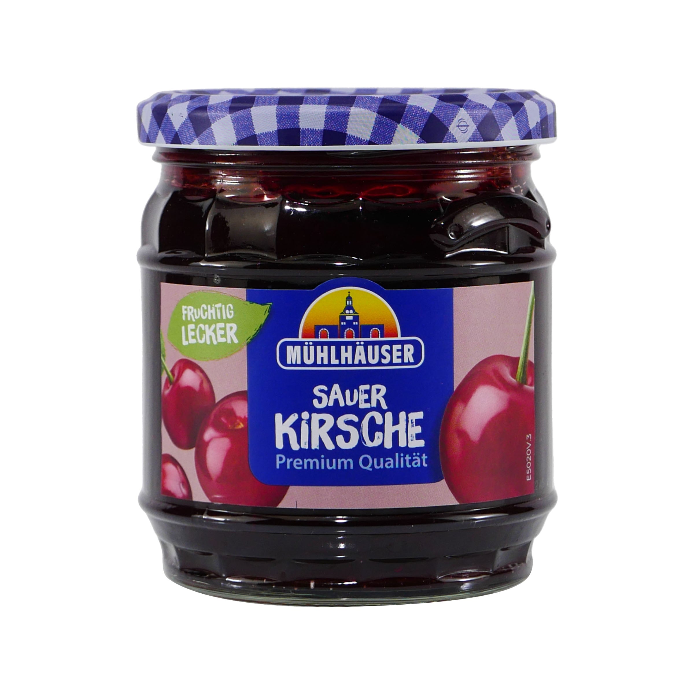 Mühlhäuser Sauerkirsch Konfitüre (8 x 0,45 Kg)