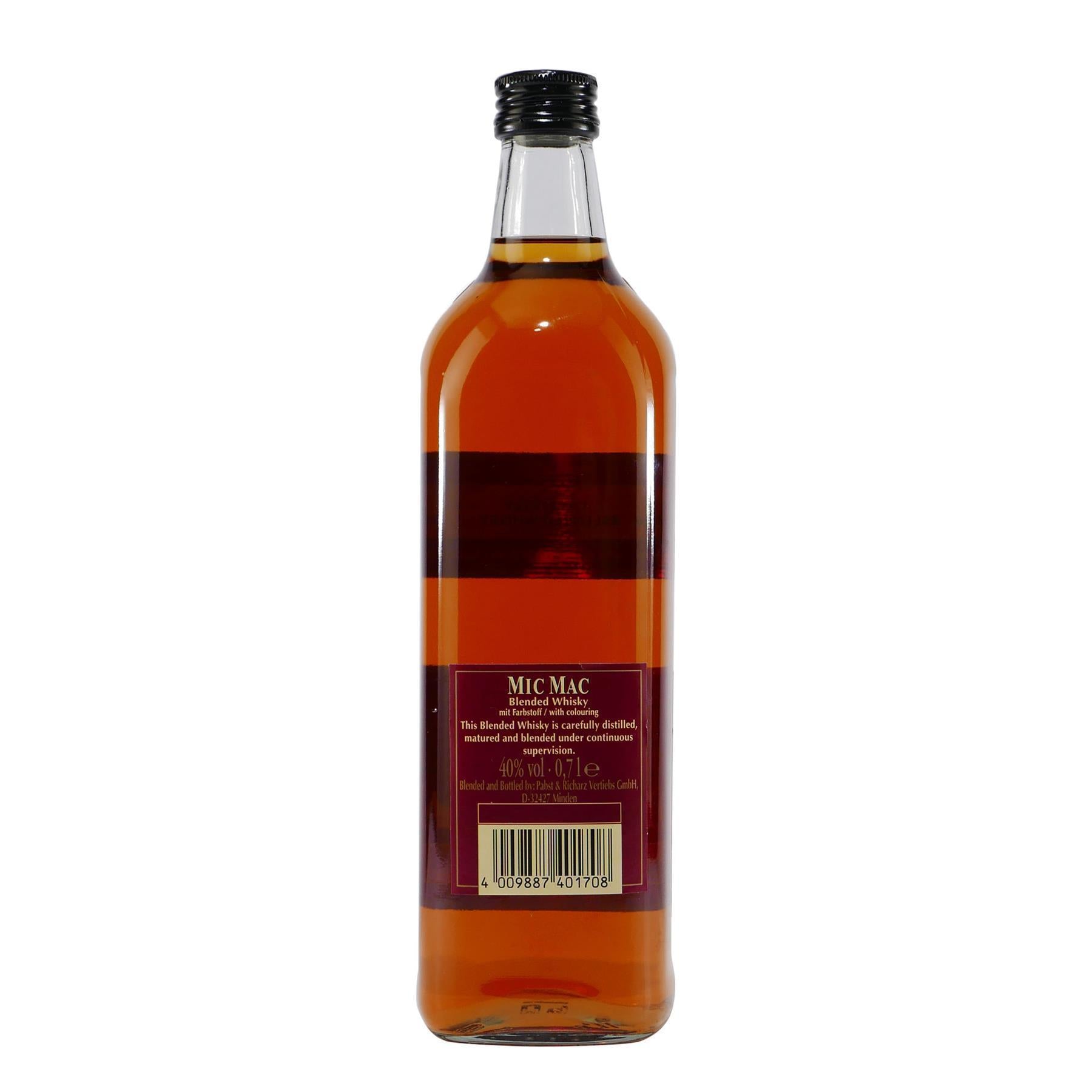 Mic Mac Blended Whisky mit Geschenk-Holzkiste
