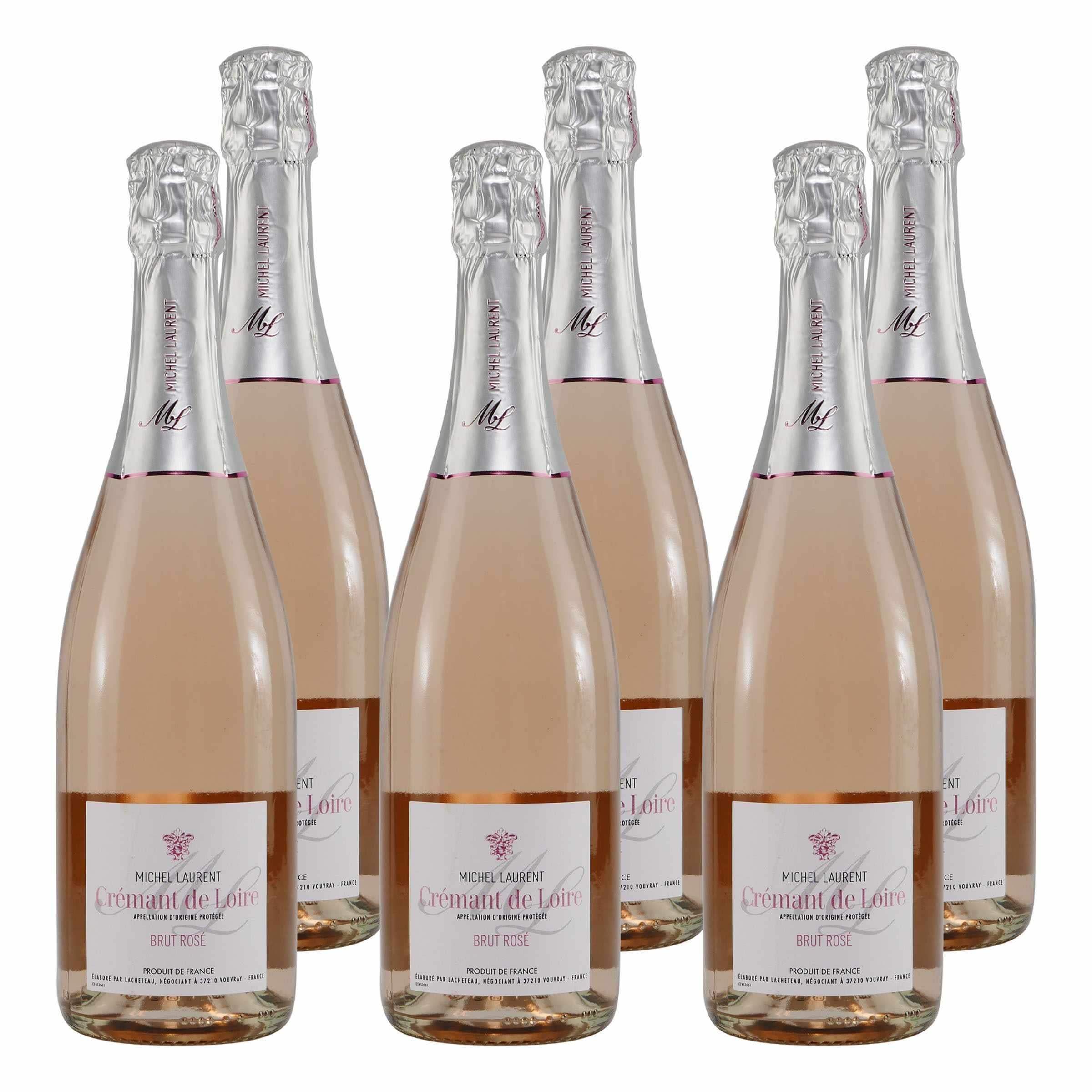 Michel Laurent Crémant de Loire Brut Rosé (6 x 0,75L)