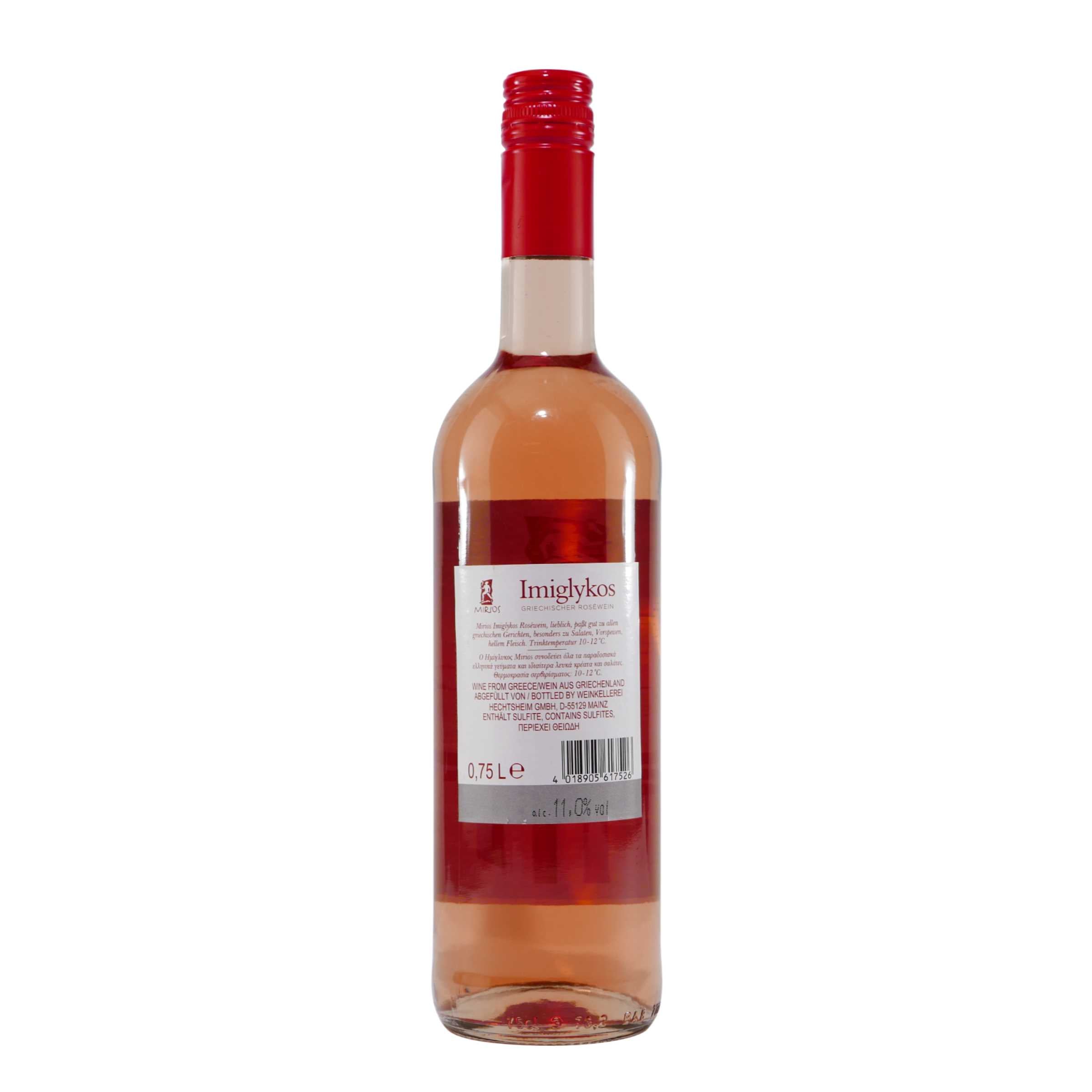 Mirios Imiglykos Roséwein -lieblich- (6 x 0,75L)