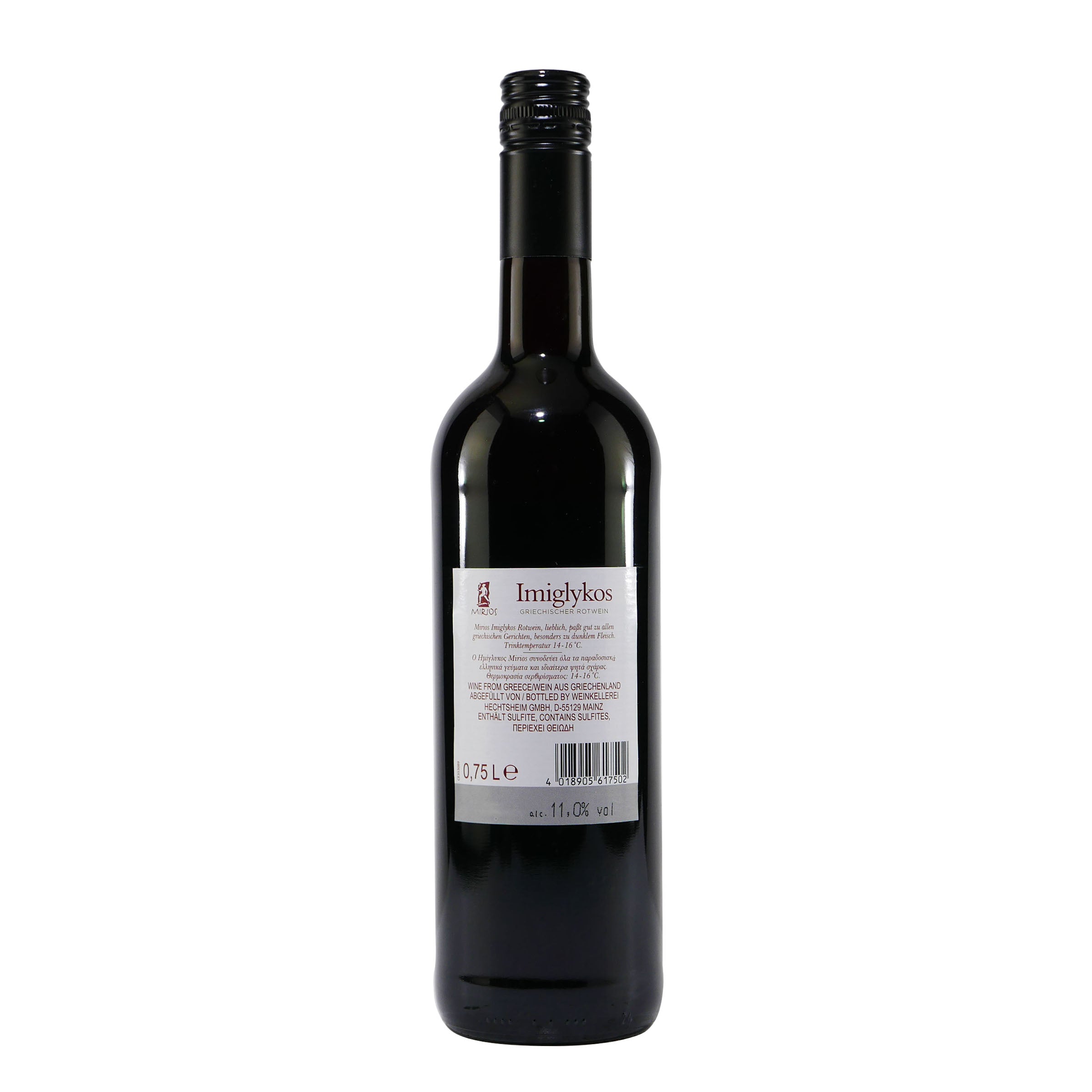 Mirios Imiglykos Rotwein -lieblich- (6 x 0,75L)