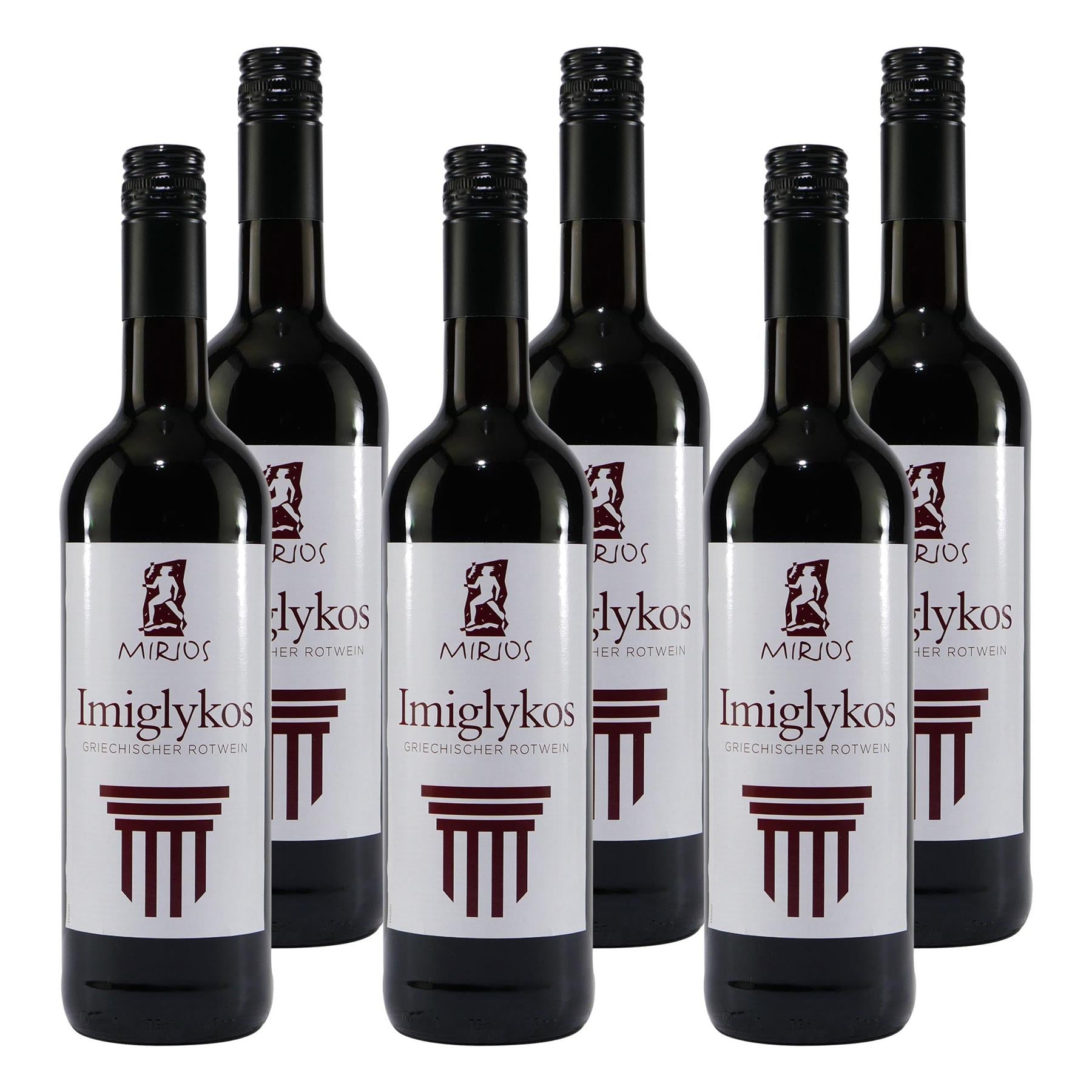 Mirios Imiglykos Rotwein -lieblich- (6 x 0,75L)
