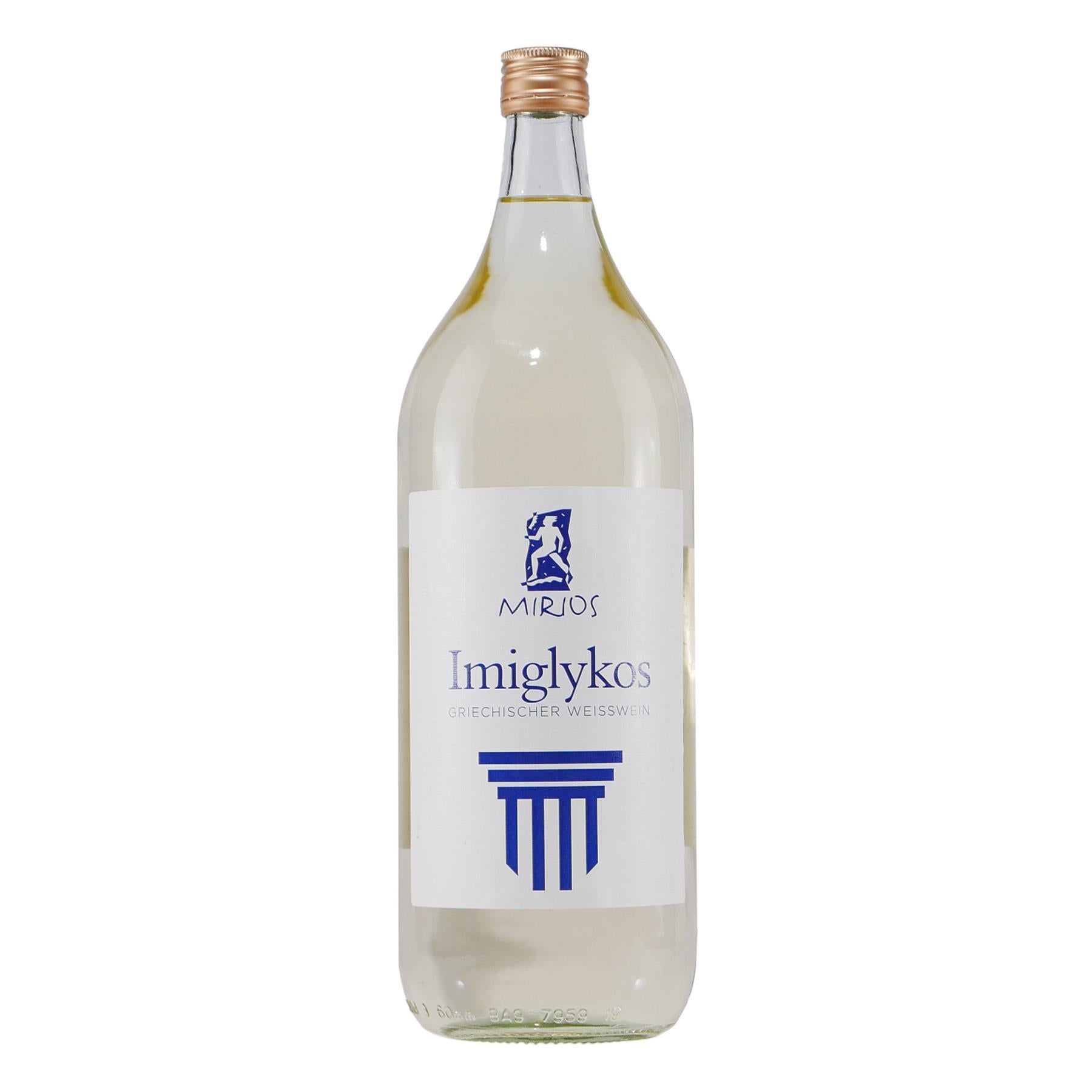 Mirios Imiglykos Weißwein -lieblich- 2,0L