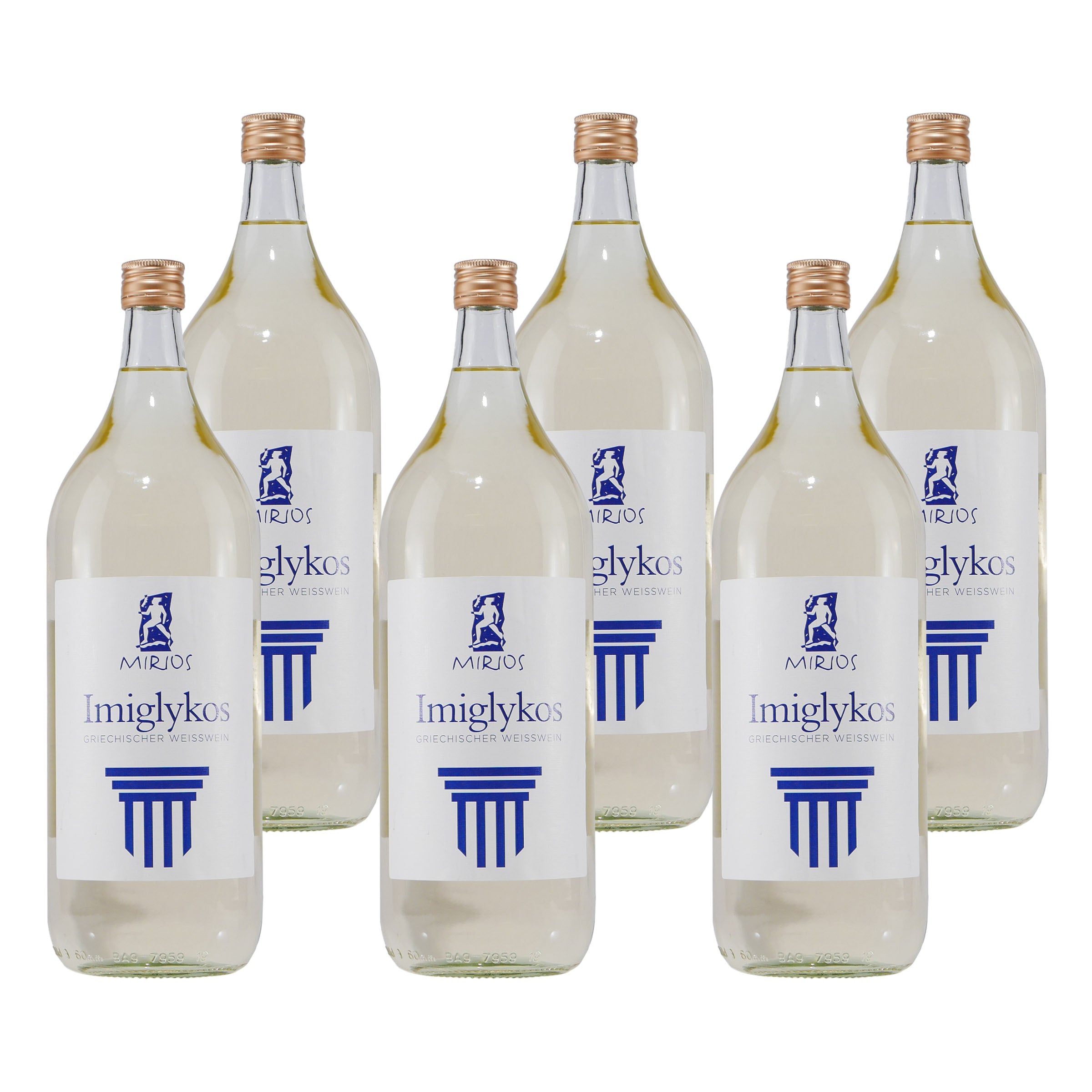 Mirios Imiglykos Weißwein -lieblich- (6 x 2,0L)