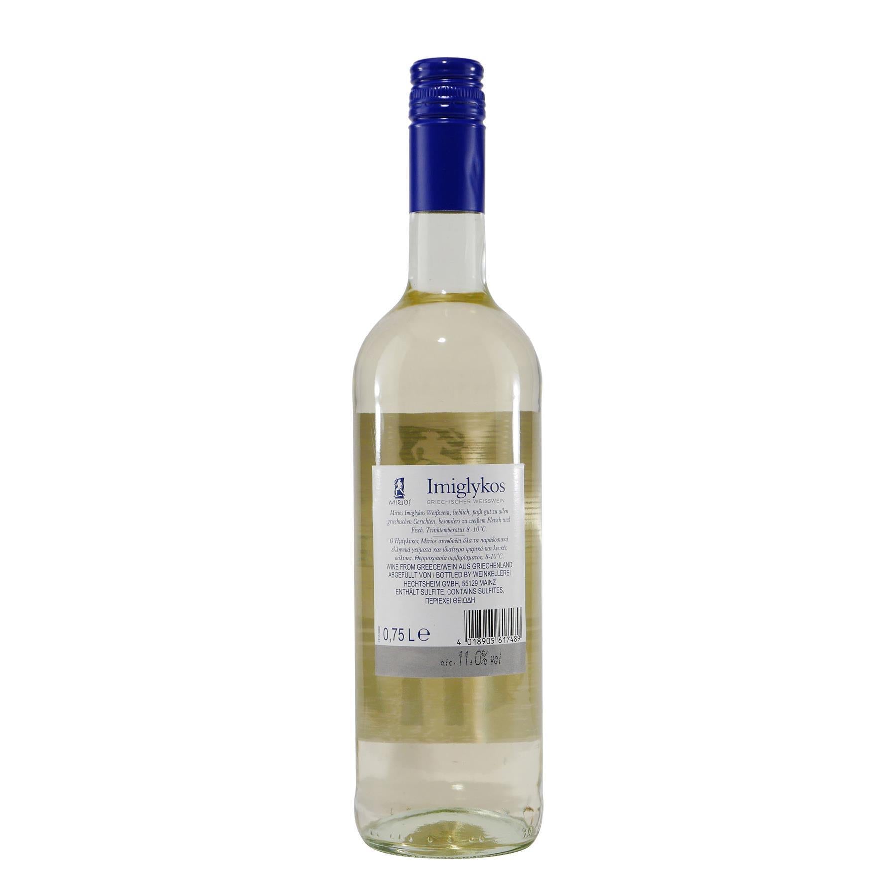 Mirios Imiglykos Weißwein -halbtrocken- (6 x 0,75L)