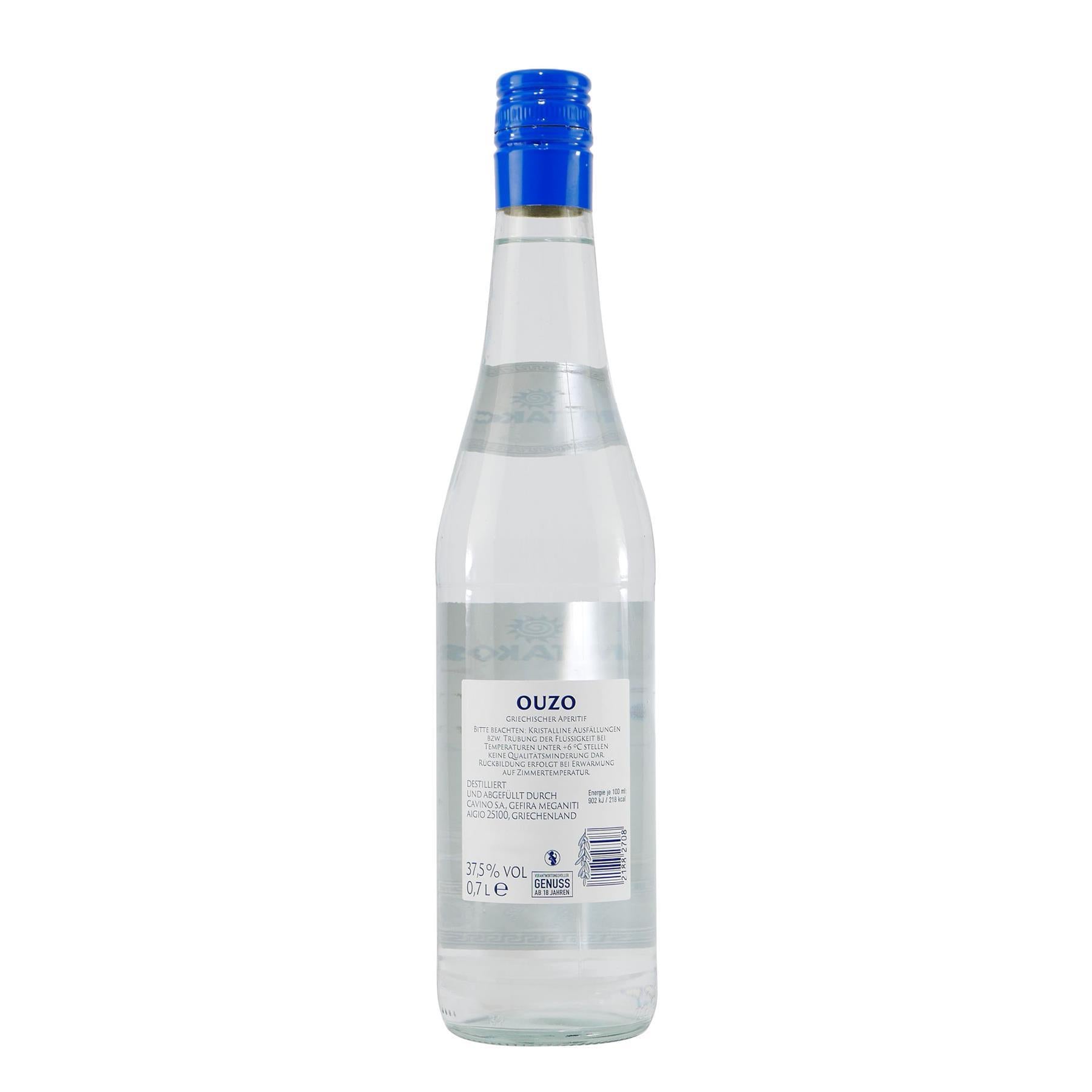 Mitakos Ouzo mit Geschenk-Holzkiste
