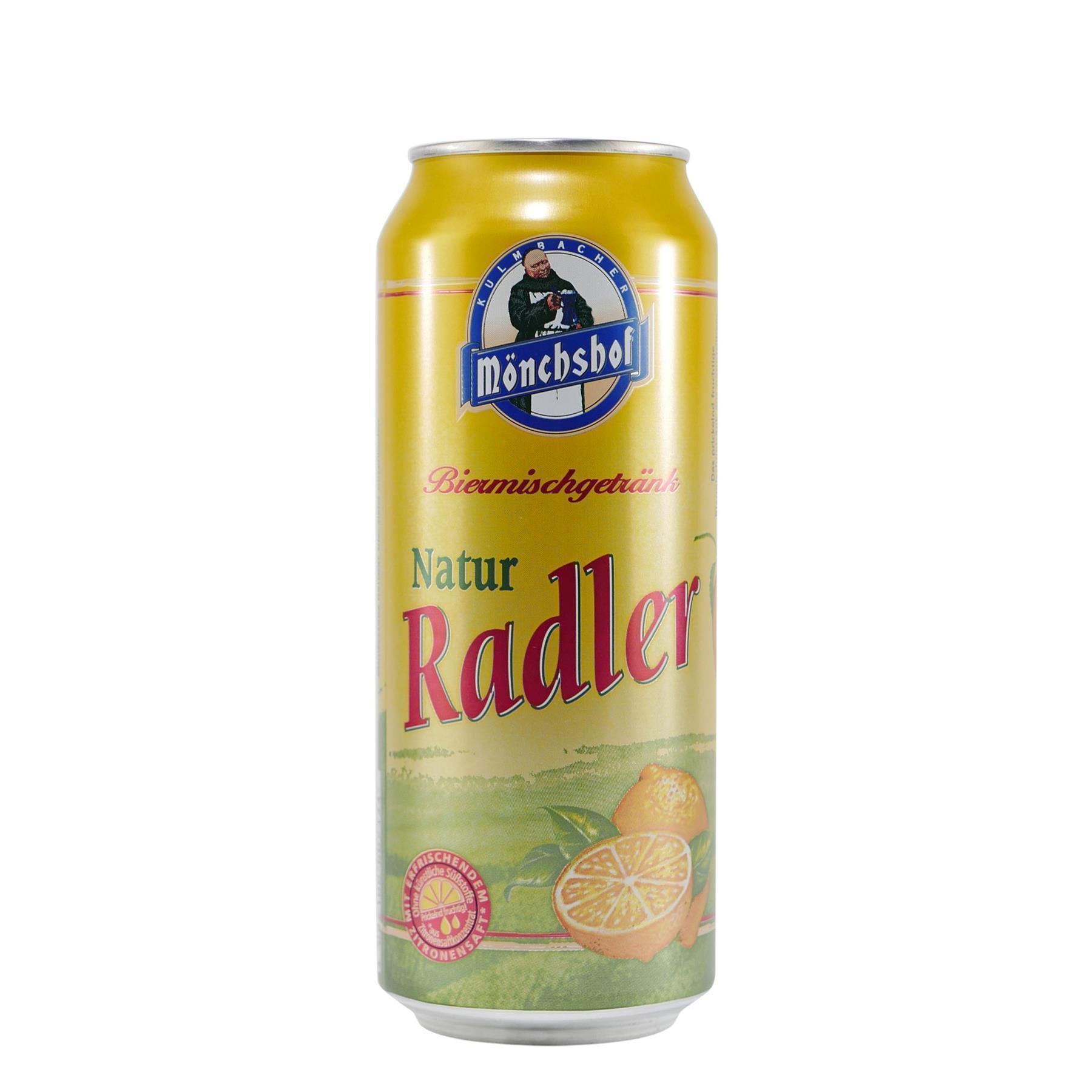Mönchshof Natur Radler (24 x 0,5L) EINWEG