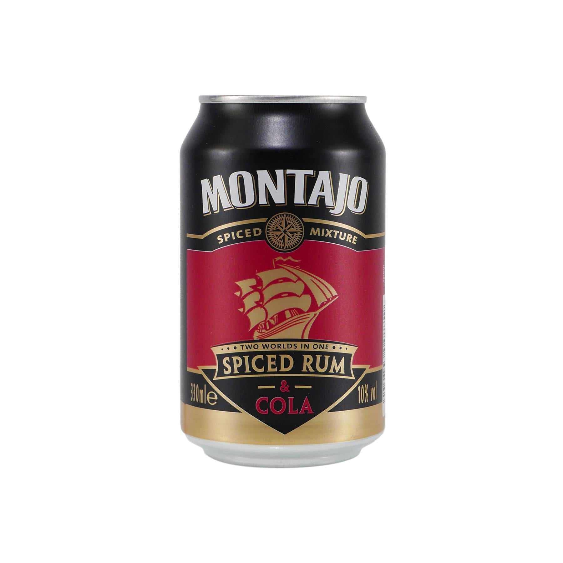 Montajo Spiced Rum & Cola (12 x 0,33L)