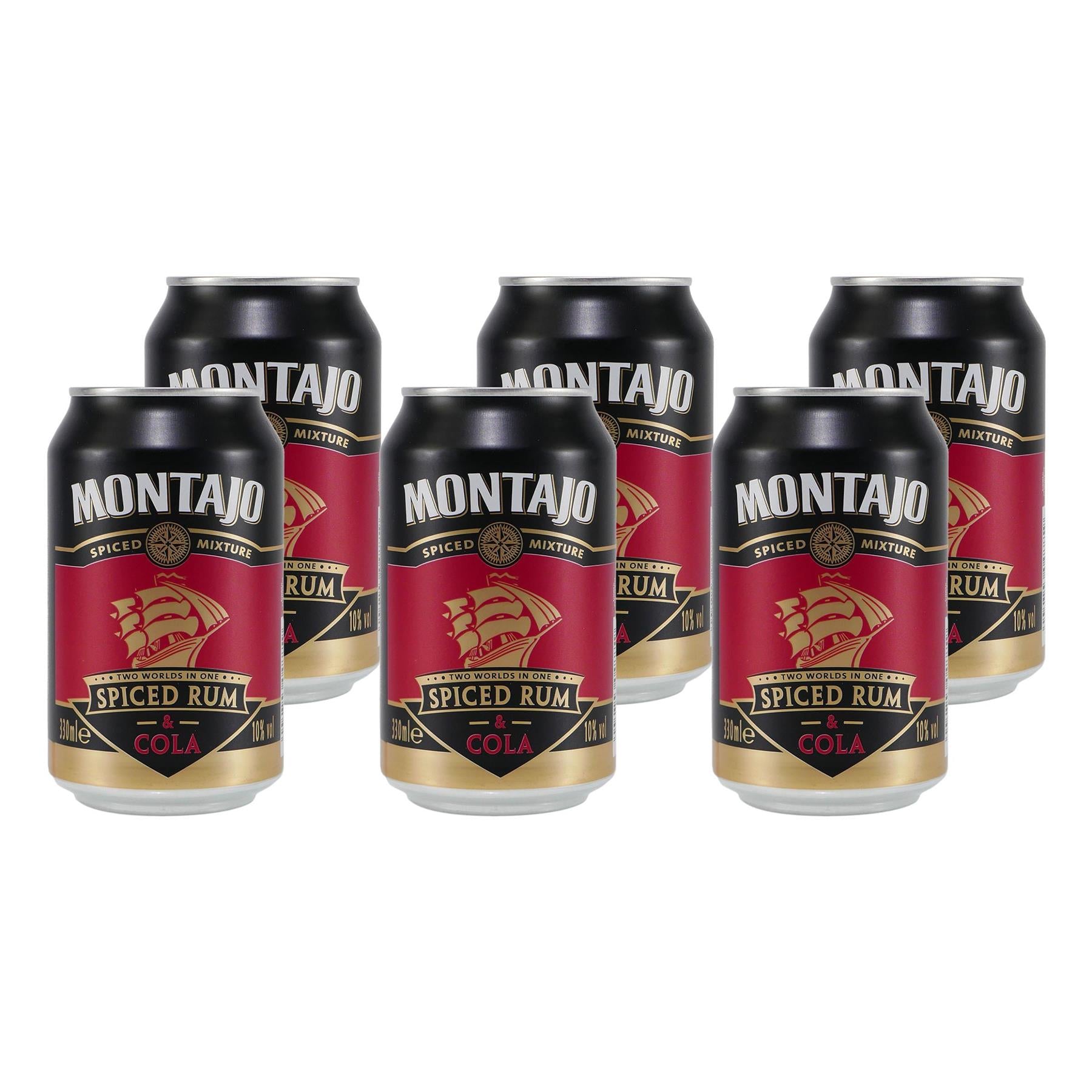 Montajo Spiced Rum & Cola (12 x 0,33L)