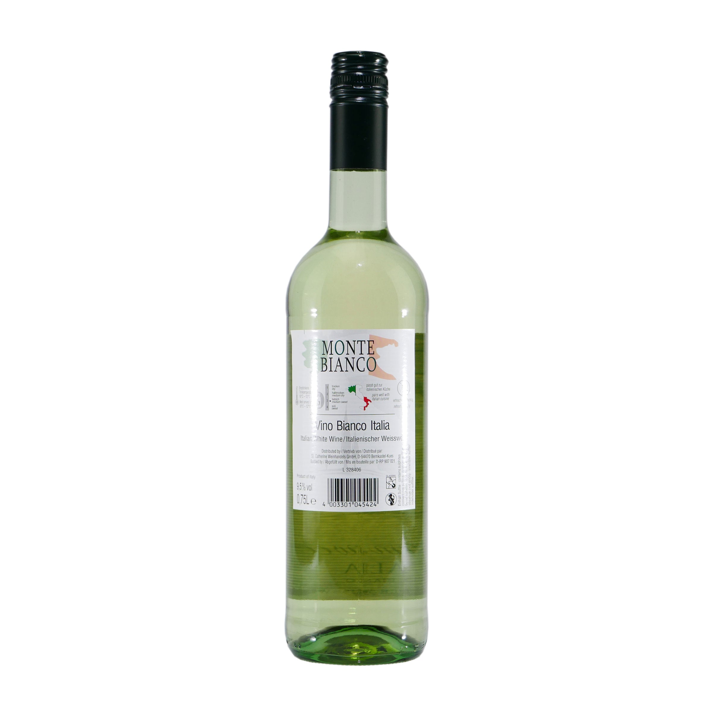 Monte Bianco Italienischer Weißwein -lieblich