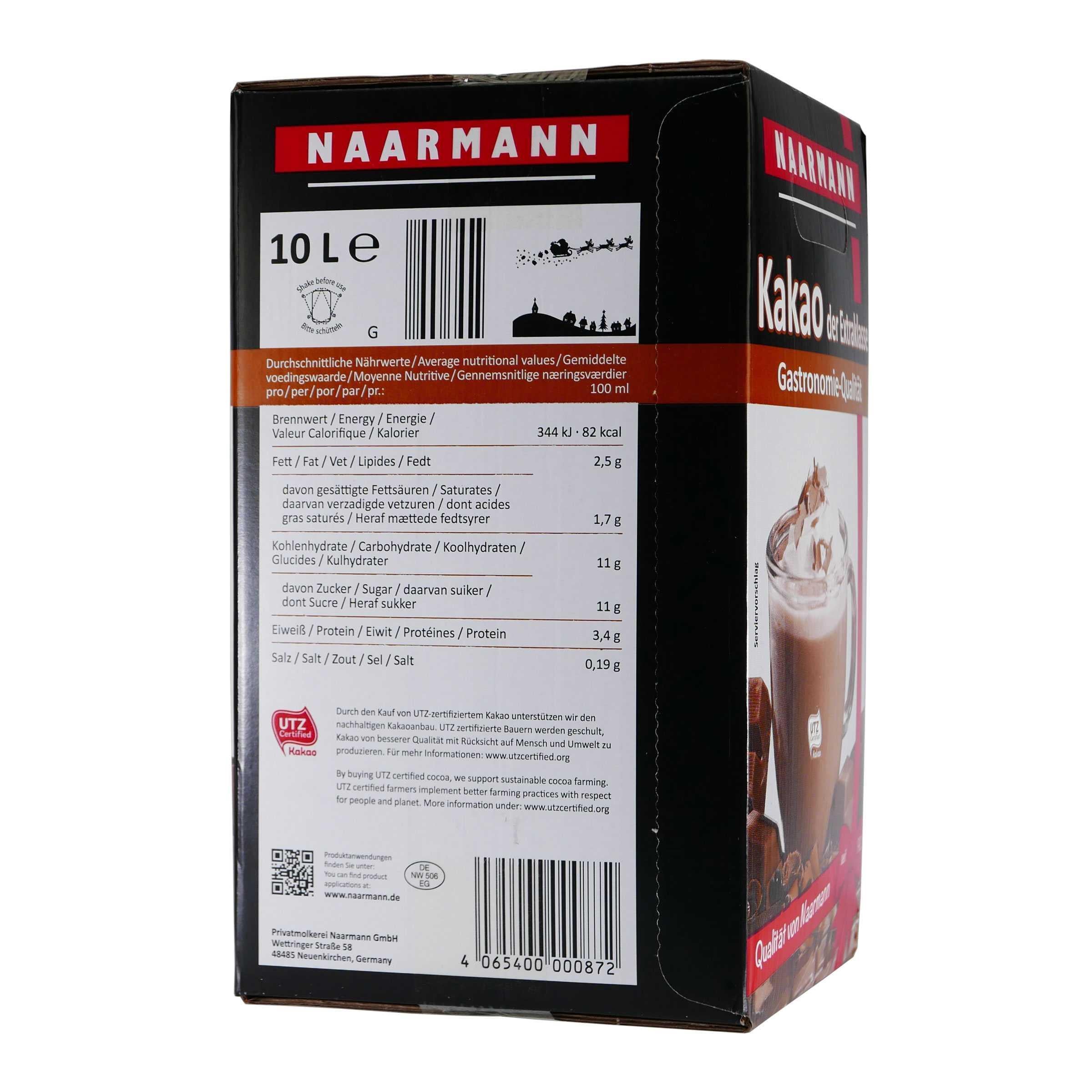 Naarmann H-Kakao Milchmischgetränk 10L BIB