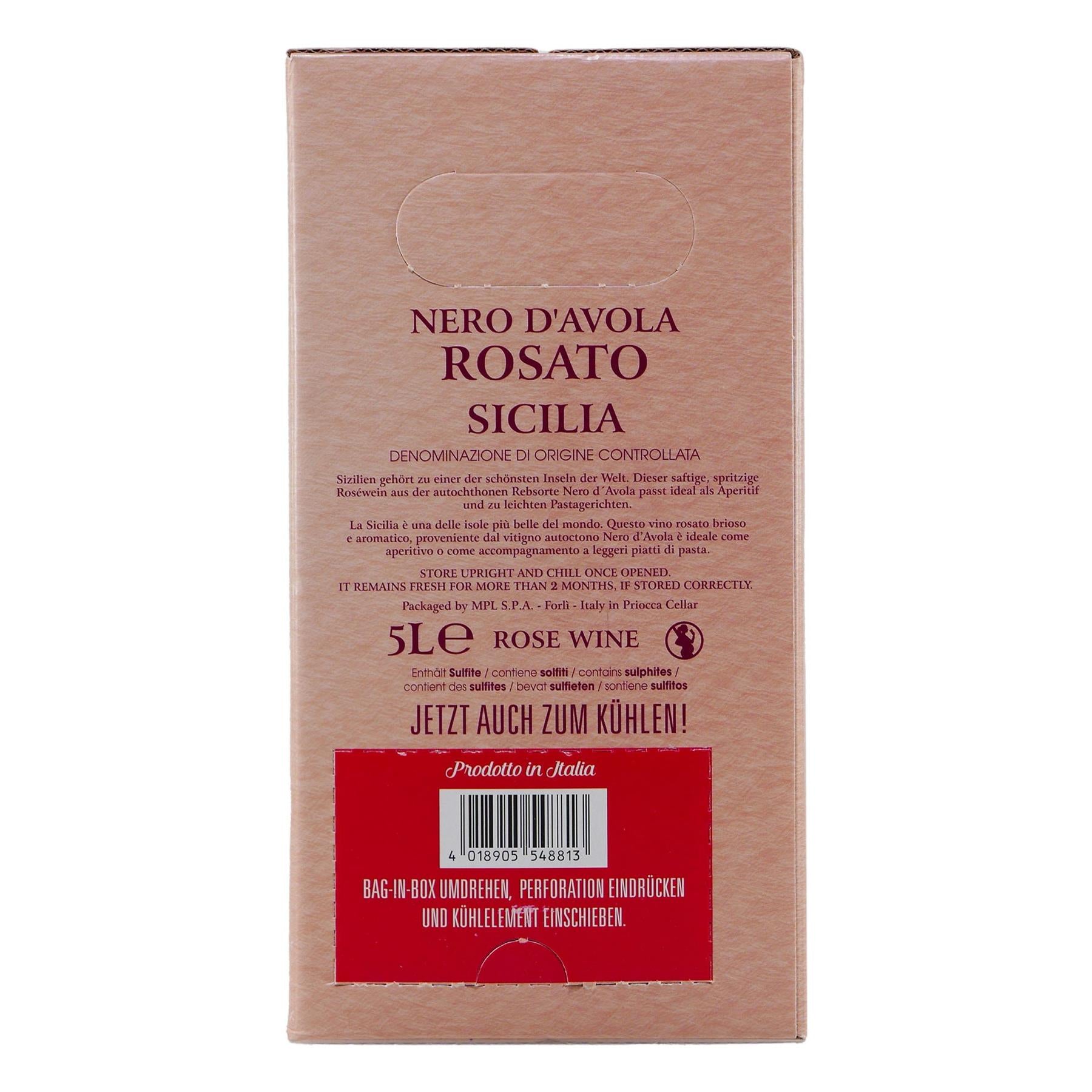 Casalina di Siziano Rosato -trocken- 5,0L BIB