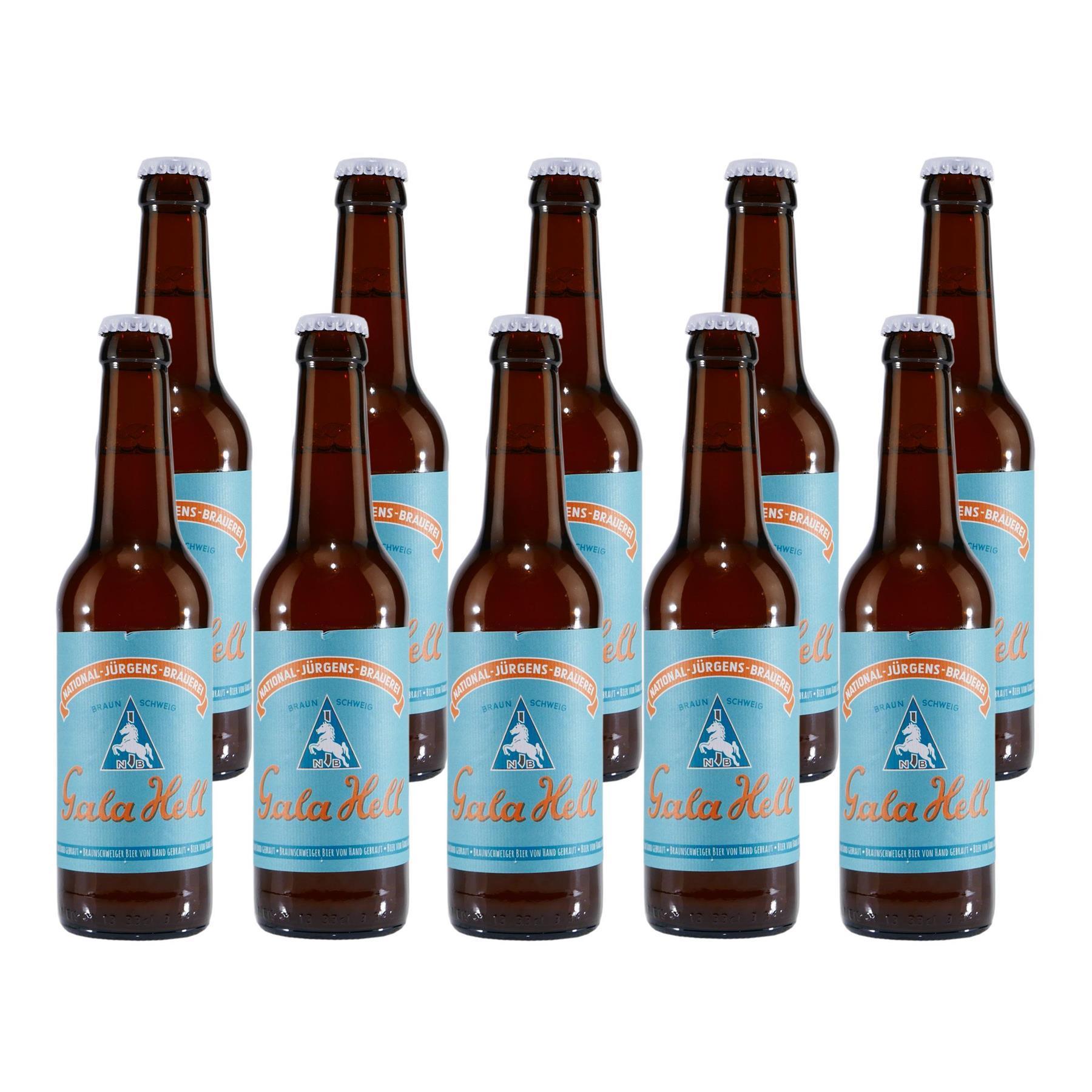 Gala Hell - NJB Brauerei (10 x 0,33L) MEHRWEG