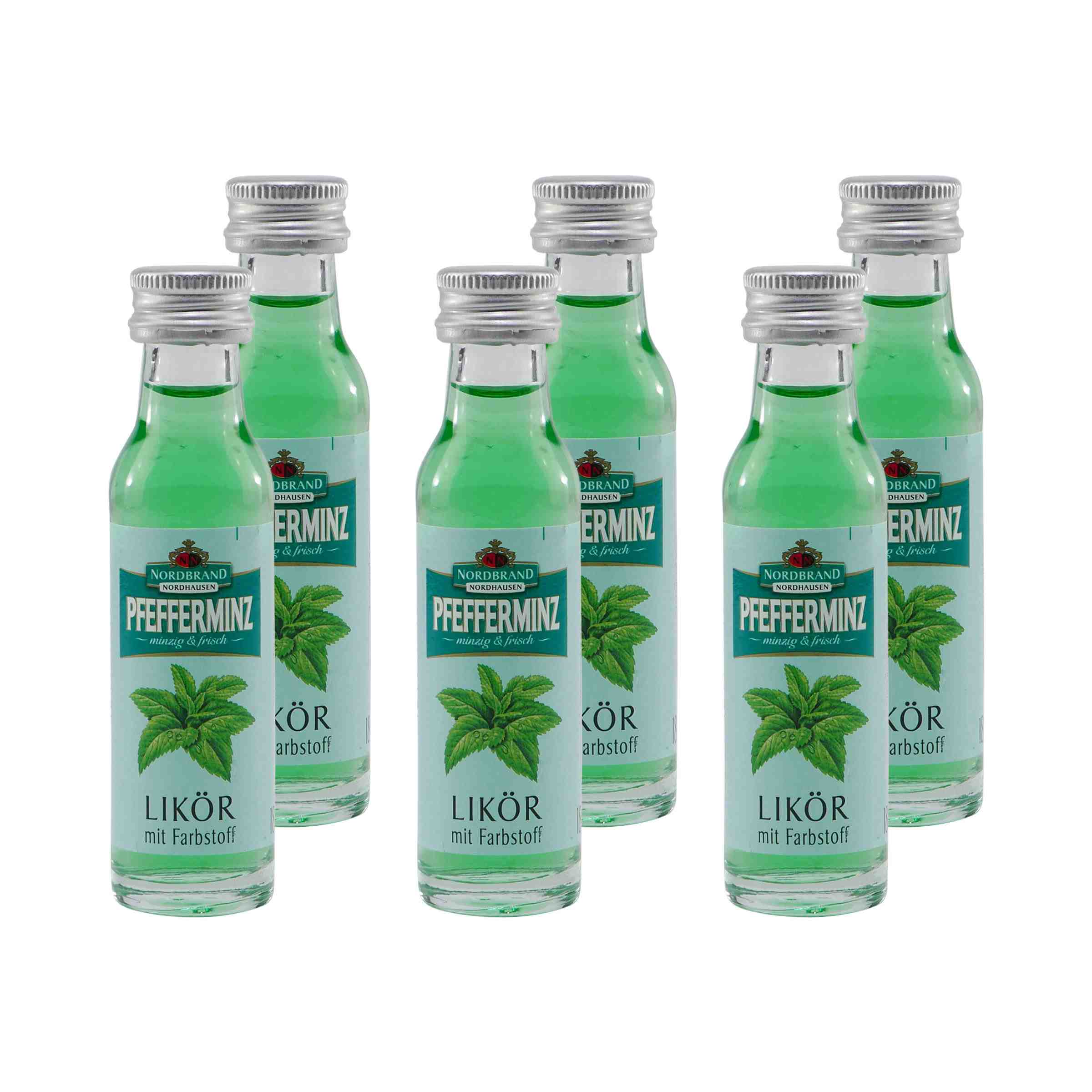 Nordbrand Pfefferminz Likör (24 x 0,02L)
